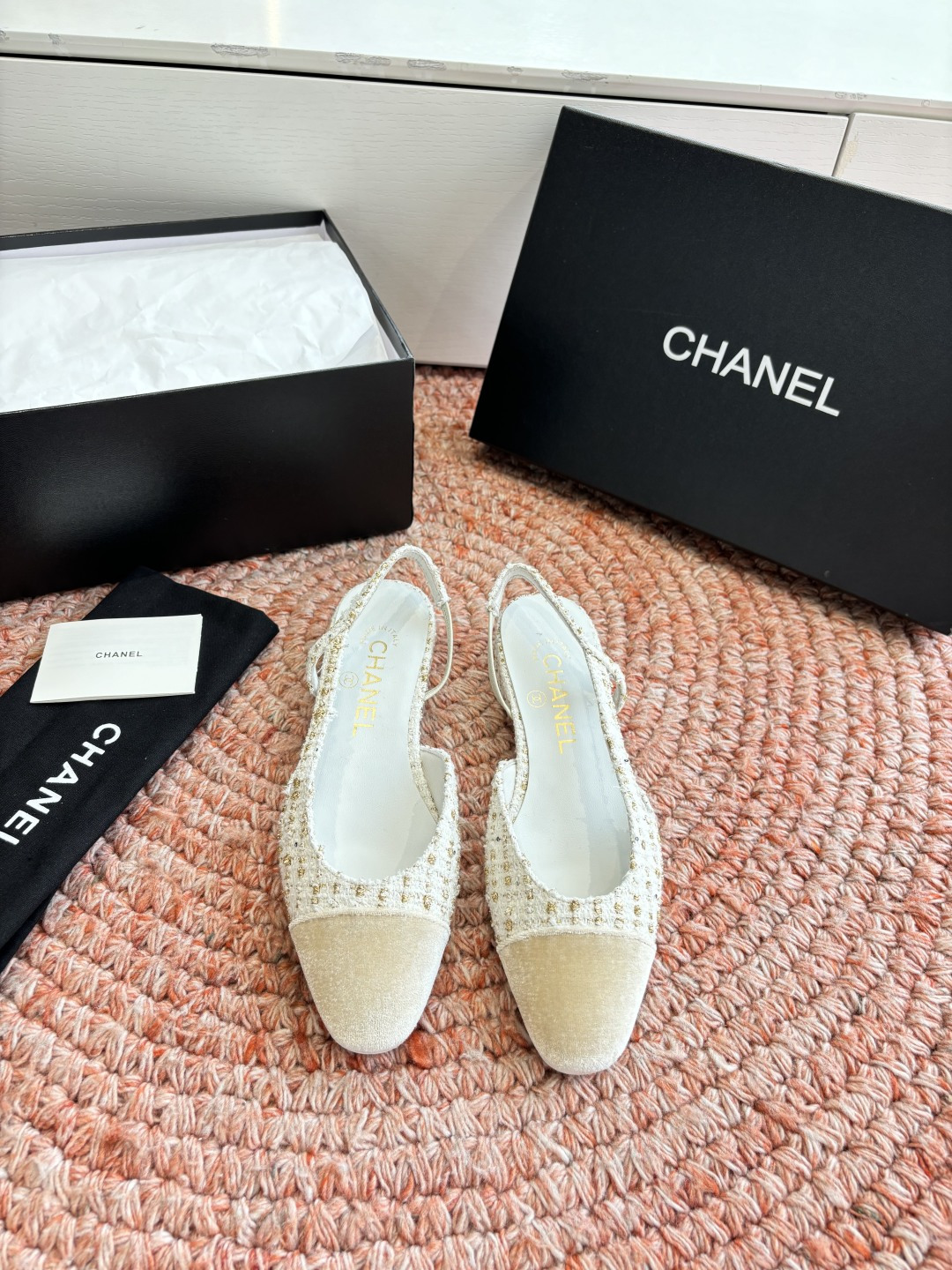 🌾G233所见即所得代购级CHANE*2026小香奈儿早春爆品玛丽珍包头单鞋凉鞋妥妥的自留款！！比经典款