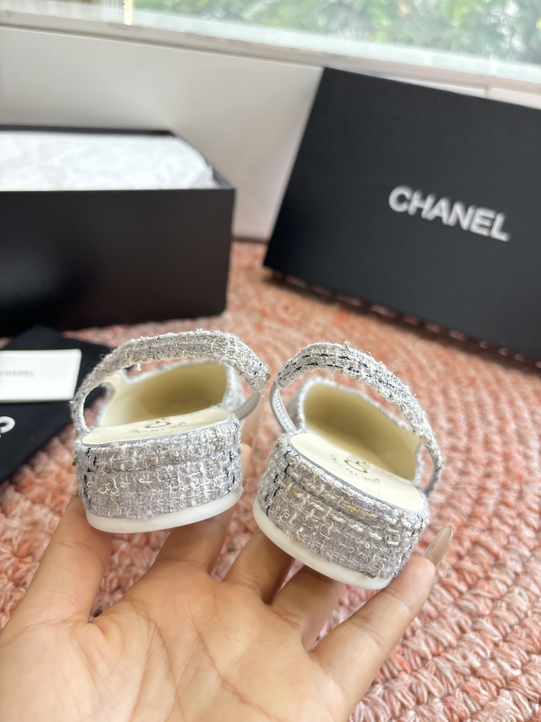 🌾G233所见即所得代购级CHANE*2026小香奈儿早春爆品玛丽珍包头单鞋凉鞋妥妥的自留款！！比经典款