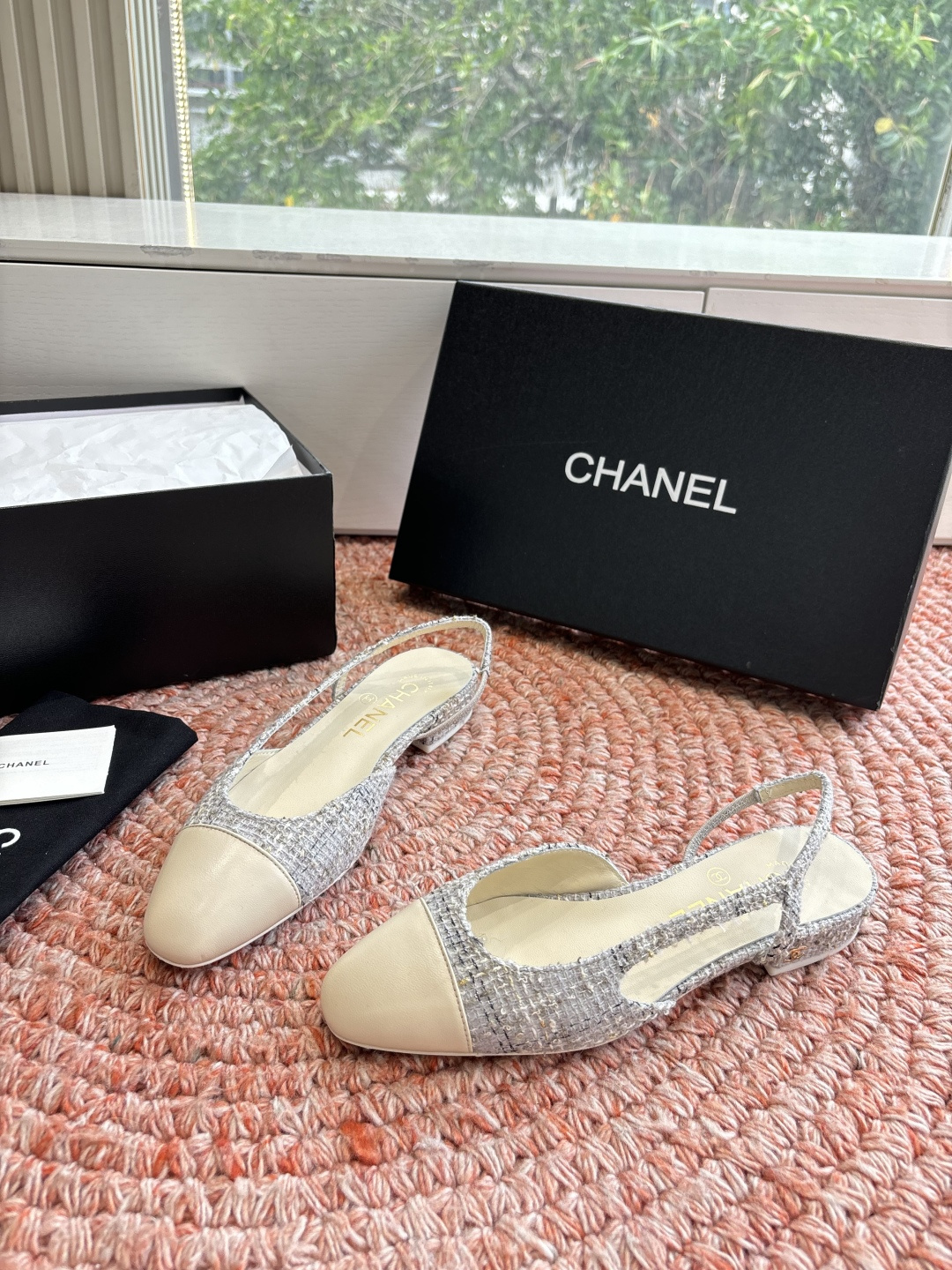 🌾G233所见即所得代购级CHANE*2026小香奈儿早春爆品玛丽珍包头单鞋凉鞋妥妥的自留款！！比经典款