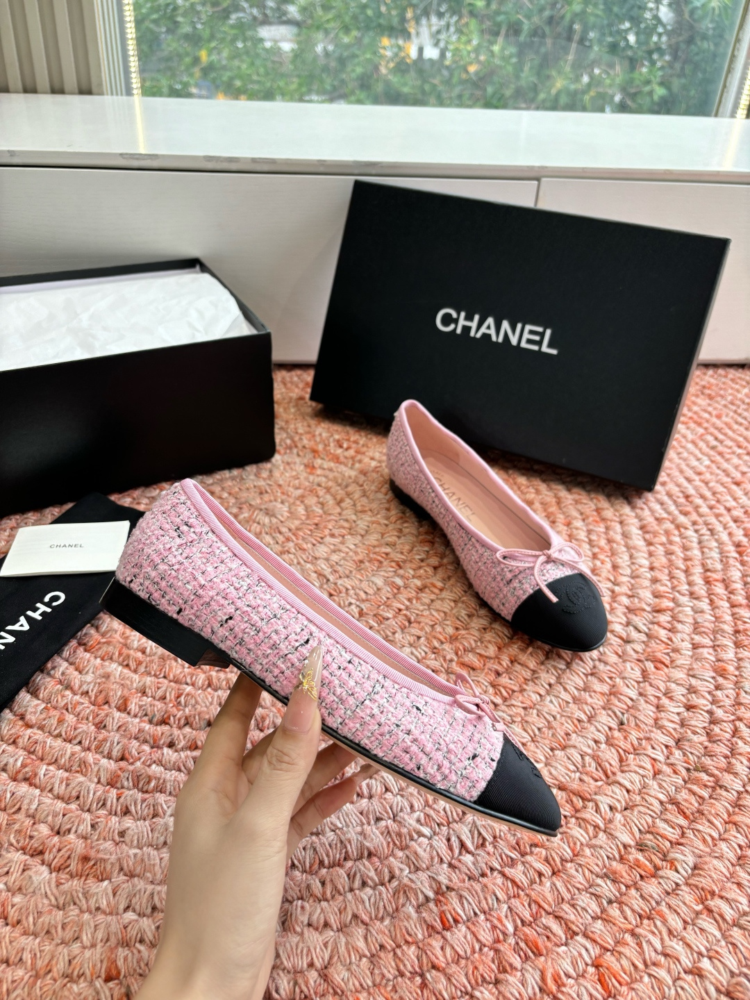 🌾G233所见即所得代购级CHANE*2026小香奈儿早春爆品玛丽珍包头单鞋凉鞋妥妥的自留款！！比经典款