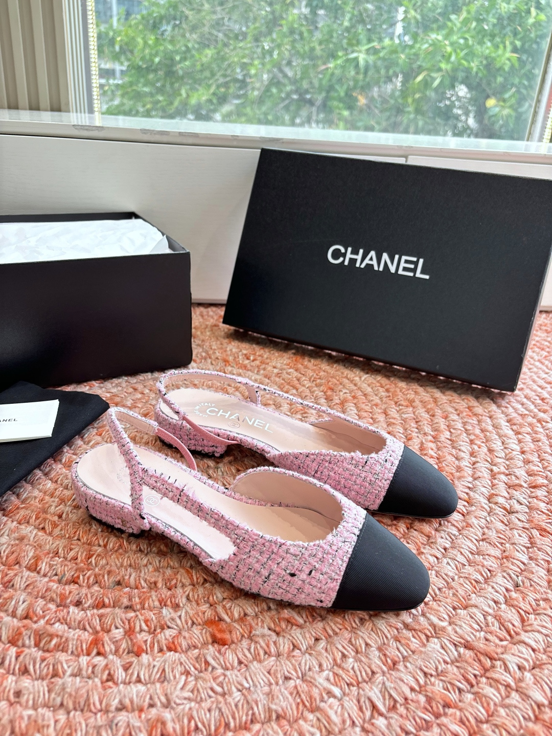 🌾G233所见即所得代购级CHANE*2026小香奈儿早春爆品玛丽珍包头单鞋凉鞋妥妥的自留款！！比经典款