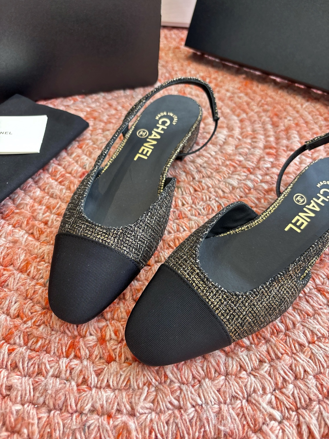 🌾G233所见即所得代购级CHANE*2026小香奈儿早春爆品玛丽珍包头单鞋凉鞋妥妥的自留款！！比经典款