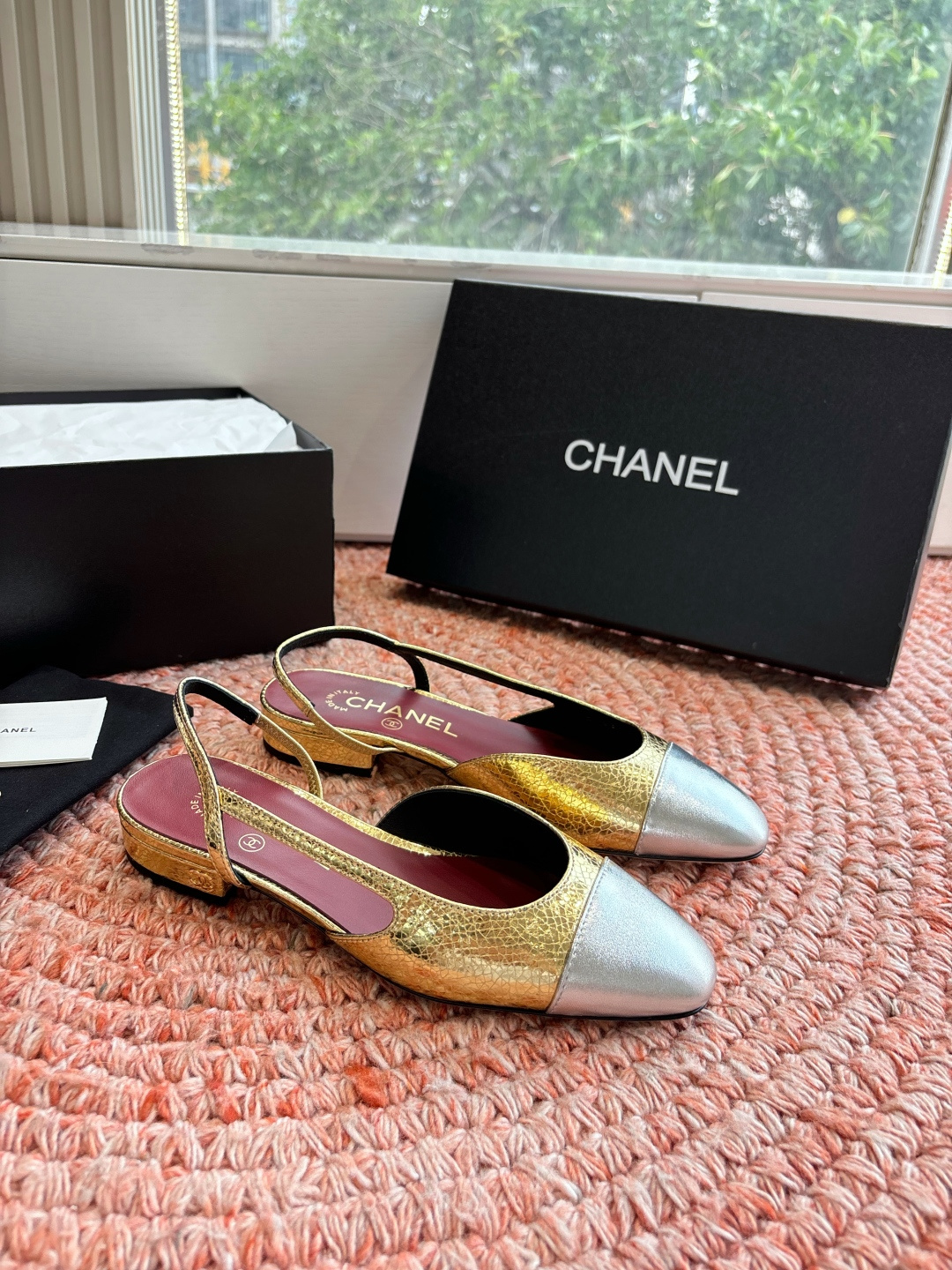 🌾G233所见即所得代购级CHANE*2026小香奈儿早春爆品玛丽珍包头单鞋凉鞋妥妥的自留款！！比经典款