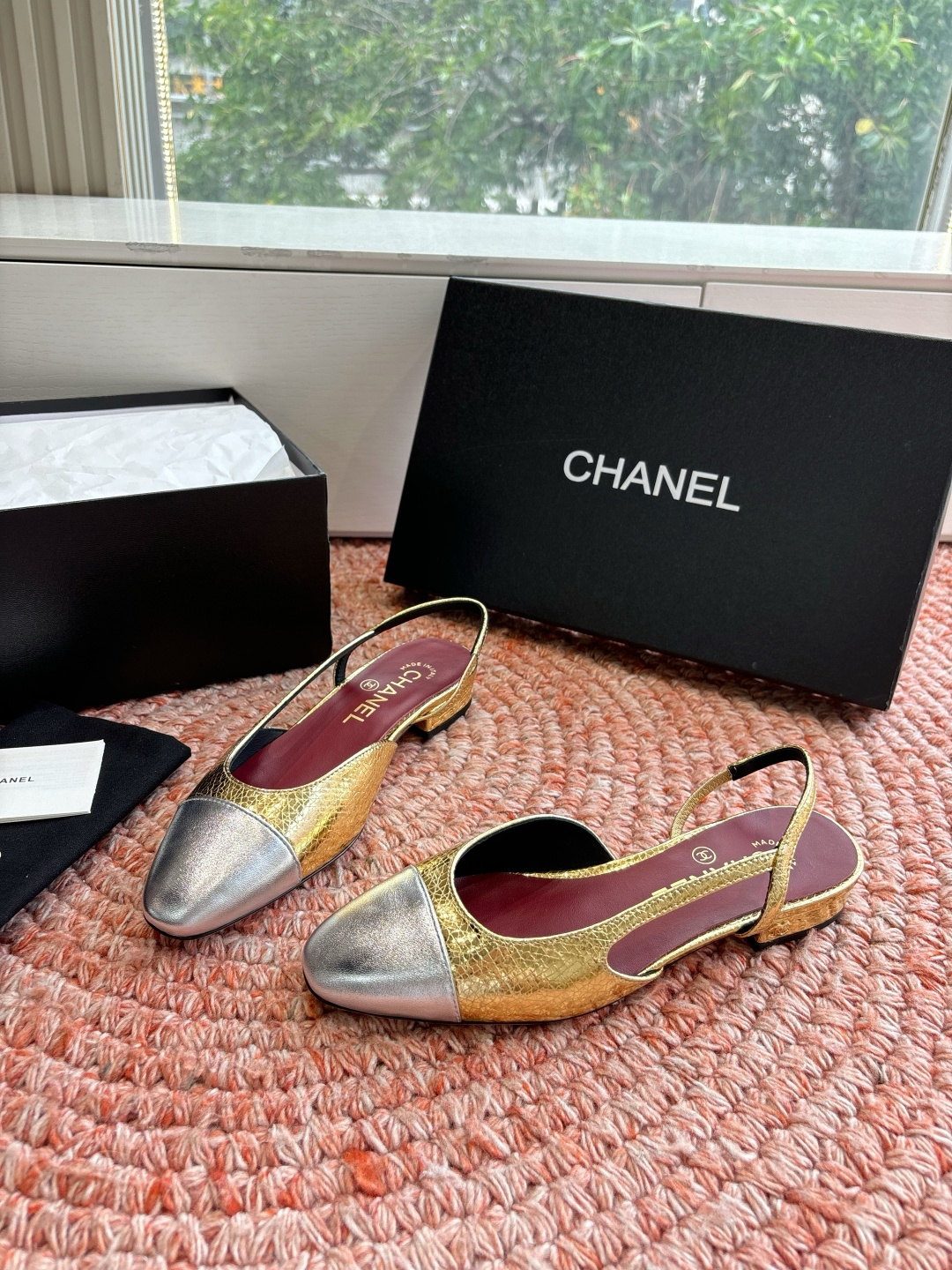 🌾G233所见即所得代购级CHANE*2026小香奈儿早春爆品玛丽珍包头单鞋凉鞋妥妥的自留款！！比经典款