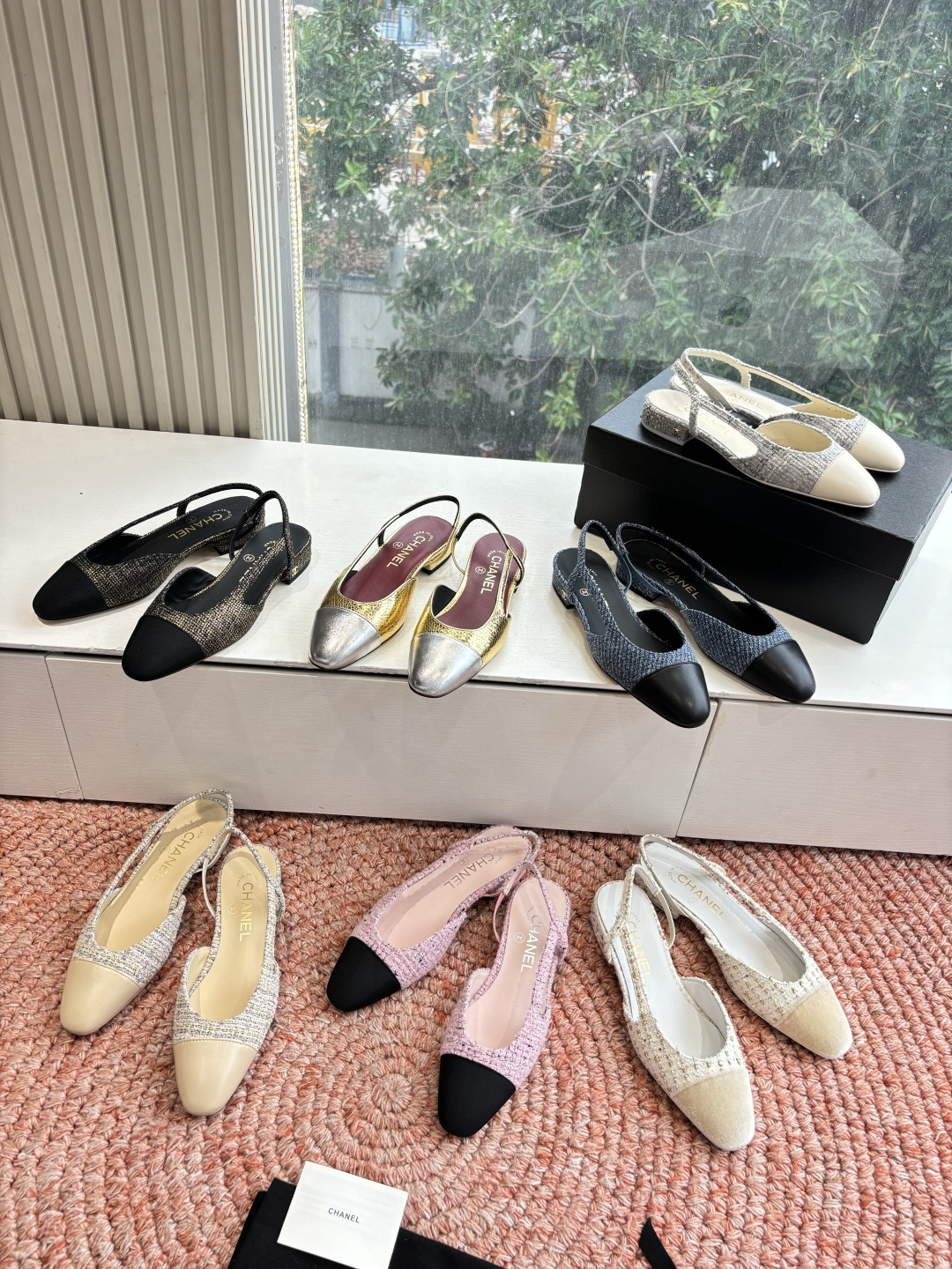 🌾G233所见即所得代购级CHANE*2026小香奈儿早春爆品玛丽珍包头单鞋凉鞋妥妥的自留款！！比经典款