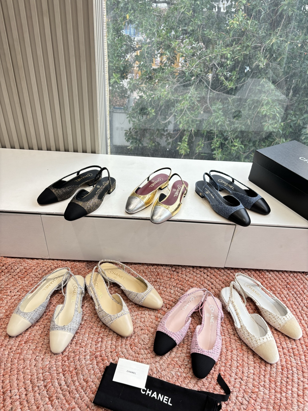 🌾G233所见即所得代购级CHANE*2026小香奈儿早春爆品玛丽珍包头单鞋凉鞋妥妥的自留款！！比经典款