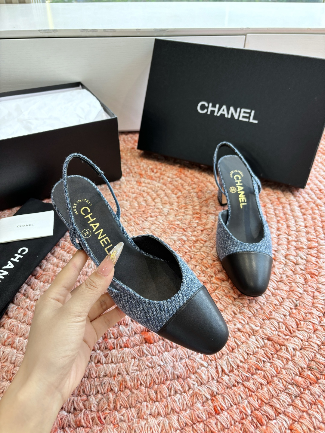 🌾G233所见即所得代购级CHANE*2026小香奈儿早春爆品玛丽珍包头单鞋凉鞋妥妥的自留款！！比经典款