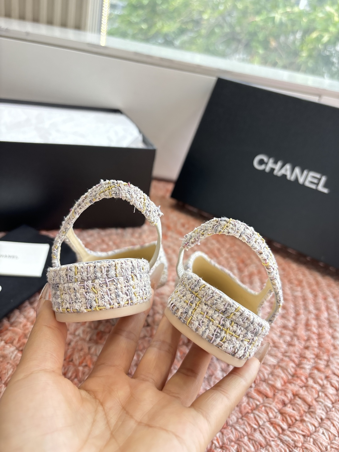 🌾G233所见即所得代购级CHANE*2026小香奈儿早春爆品玛丽珍包头单鞋凉鞋妥妥的自留款！！比经典款