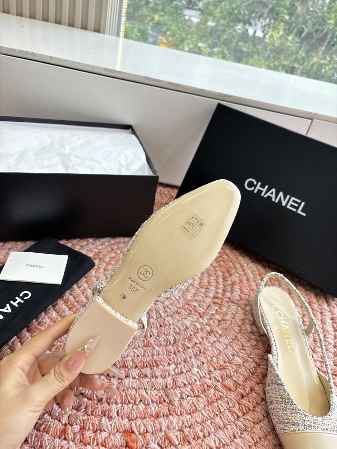 🌾G233所见即所得代购级CHANE*2026小香奈儿早春爆品玛丽珍包头单鞋凉鞋妥妥的自留款！！比经典款