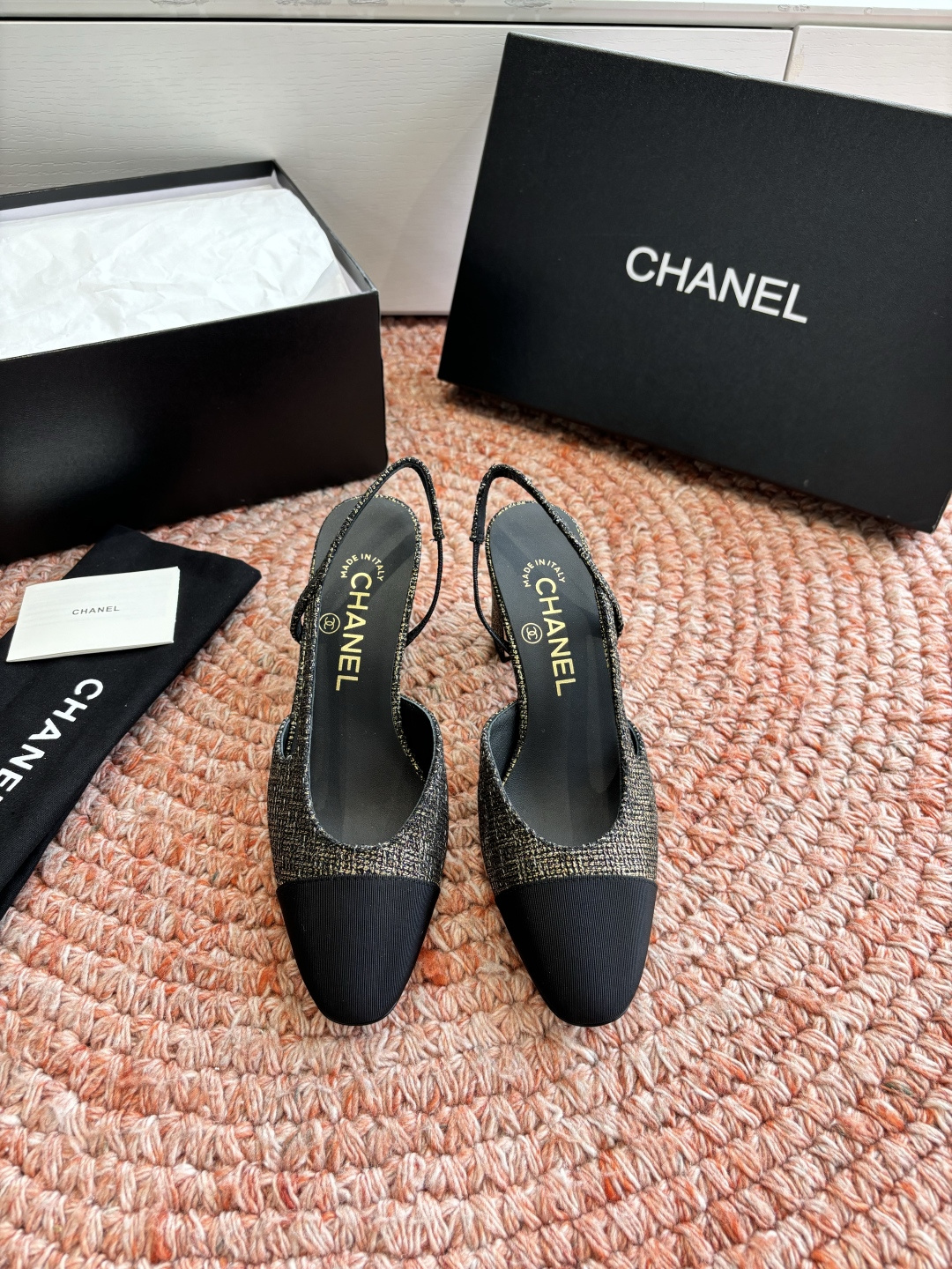 🌾G233所见即所得代购级CHANE*2026小香奈儿早春爆品玛丽珍包头单鞋凉鞋妥妥的自留款！！比经典款