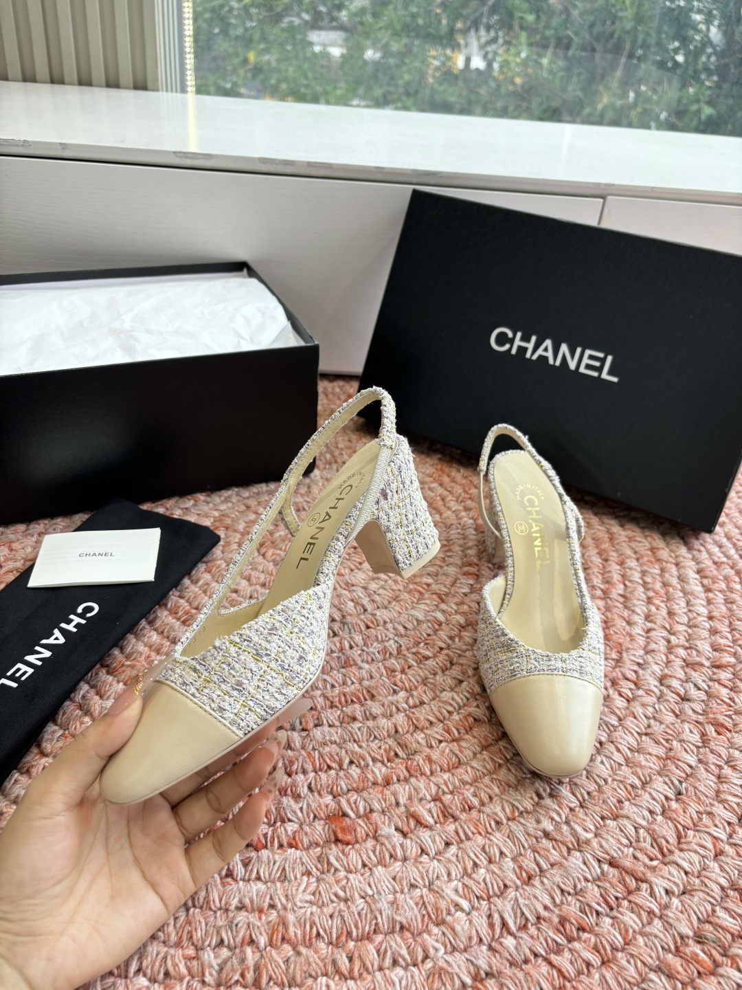 🌾G233所见即所得代购级CHANE*2026小香奈儿早春爆品玛丽珍包头单鞋凉鞋妥妥的自留款！！比经典款