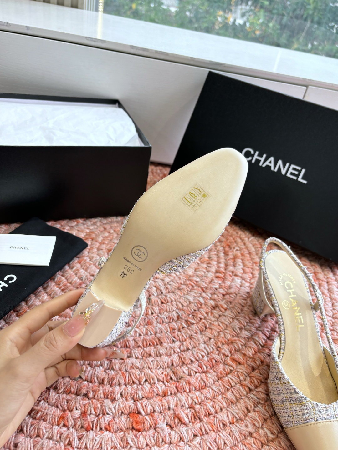 🌾G233所见即所得代购级CHANE*2026小香奈儿早春爆品玛丽珍包头单鞋凉鞋妥妥的自留款！！比经典款