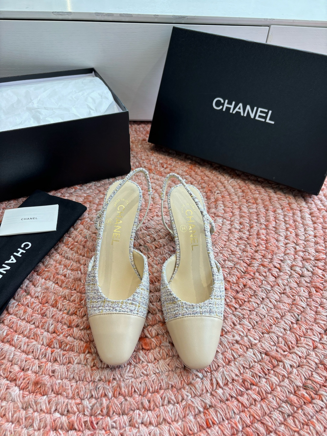 🌾G233所见即所得代购级CHANE*2026小香奈儿早春爆品玛丽珍包头单鞋凉鞋妥妥的自留款！！比经典款