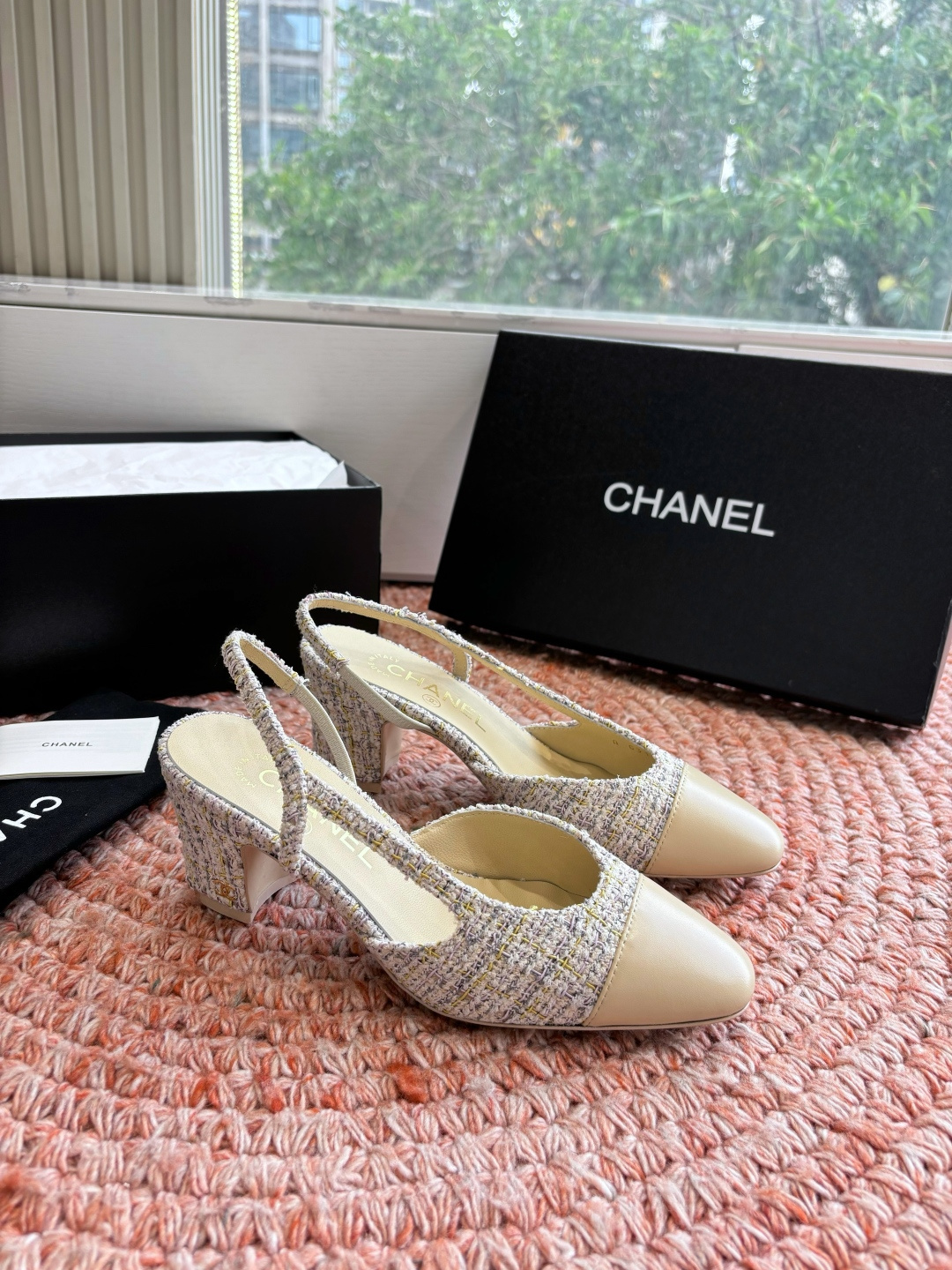 🌾G233所见即所得代购级CHANE*2026小香奈儿早春爆品玛丽珍包头单鞋凉鞋妥妥的自留款！！比经典款