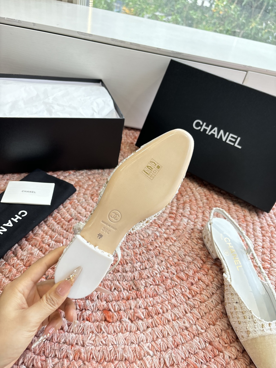 🌾G233所见即所得代购级CHANE*2026小香奈儿早春爆品玛丽珍包头单鞋凉鞋妥妥的自留款！！比经典款