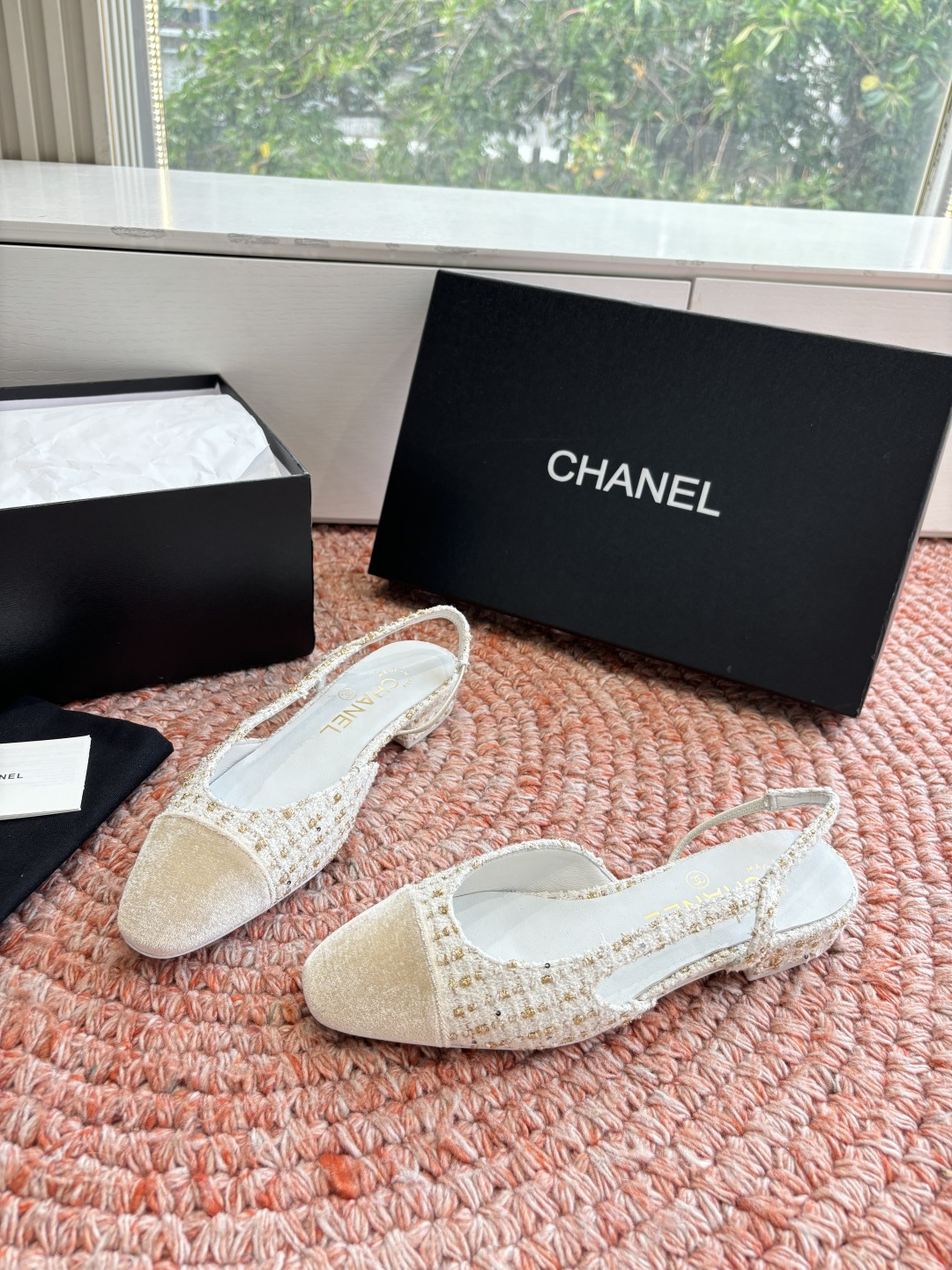 🌾G233所见即所得代购级CHANE*2026小香奈儿早春爆品玛丽珍包头单鞋凉鞋妥妥的自留款！！比经典款