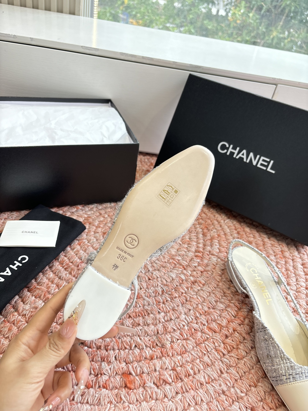 🌾G233所见即所得代购级CHANE*2026小香奈儿早春爆品玛丽珍包头单鞋凉鞋妥妥的自留款！！比经典款