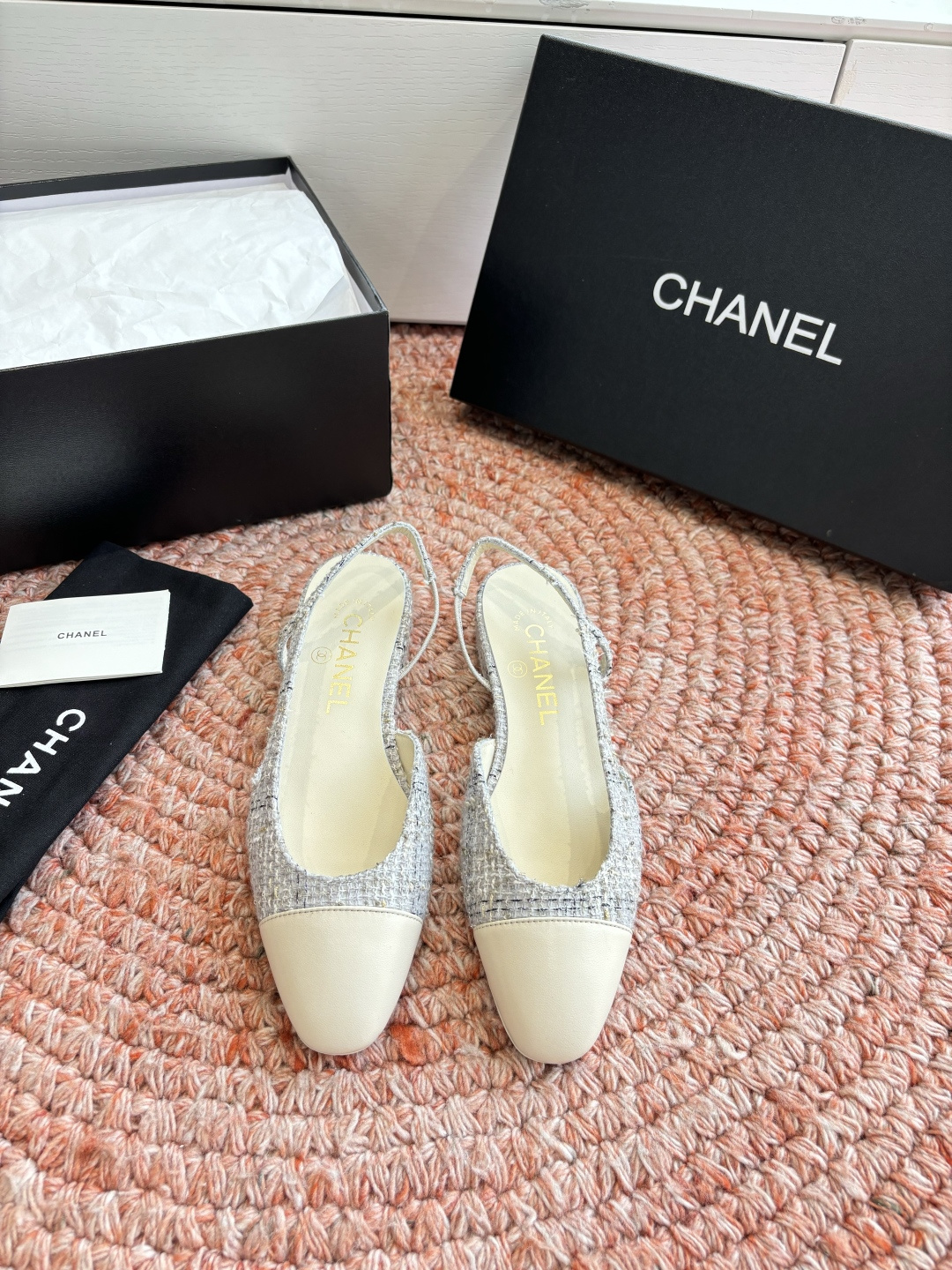 🌾G233所见即所得代购级CHANE*2026小香奈儿早春爆品玛丽珍包头单鞋凉鞋妥妥的自留款！！比经典款