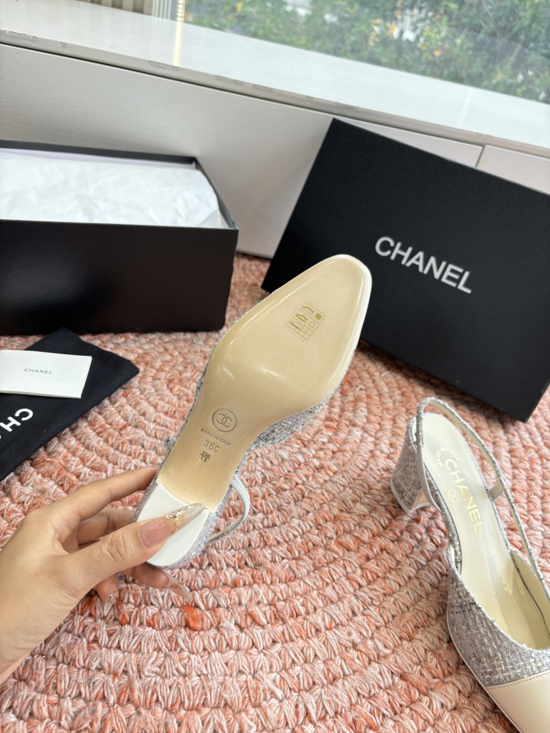 🌾G233所见即所得代购级CHANE*2026小香奈儿早春爆品玛丽珍包头单鞋凉鞋妥妥的自留款！！比经典款