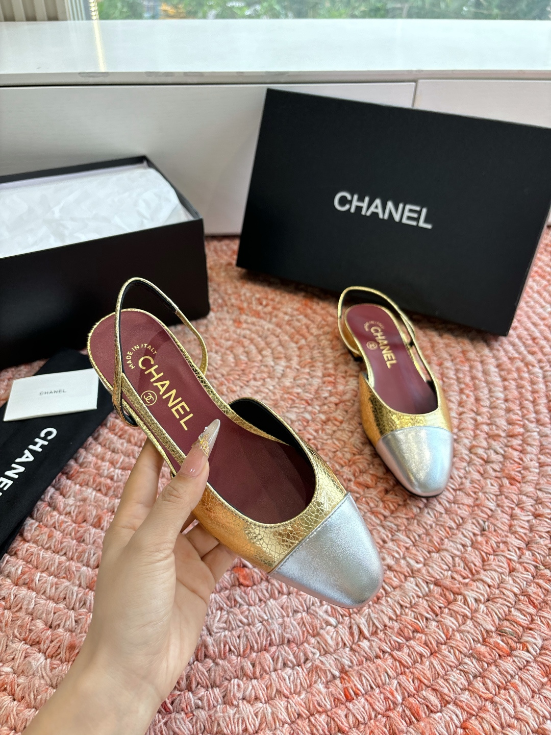 🌾G233所见即所得代购级CHANE*2026小香奈儿早春爆品玛丽珍包头单鞋凉鞋妥妥的自留款！！比经典款