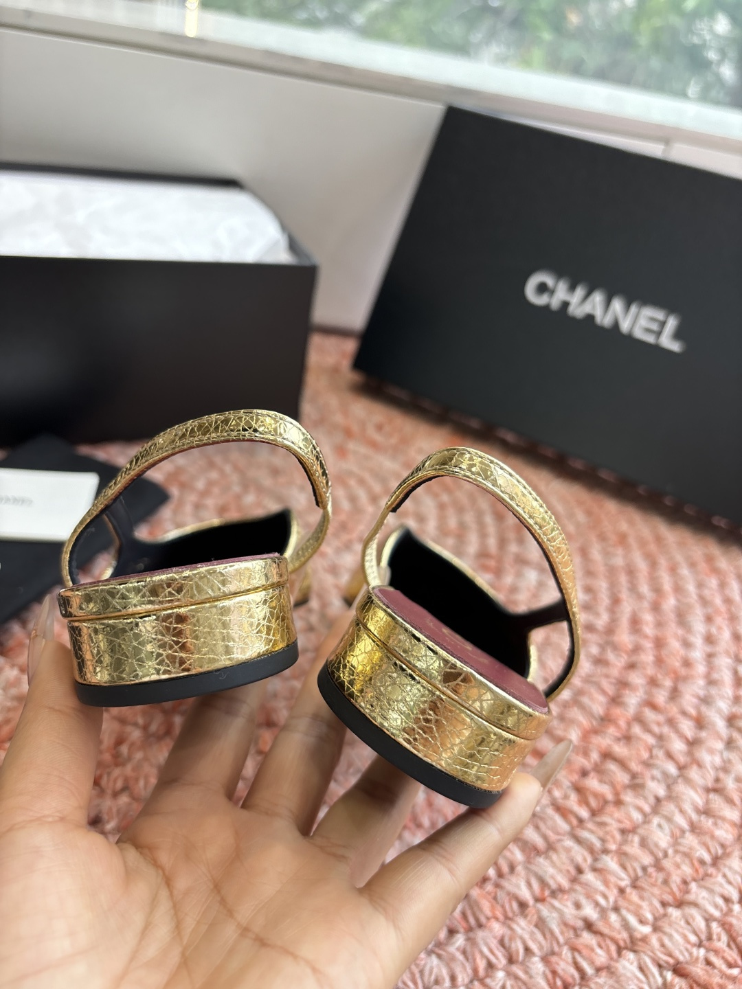 🌾G233所见即所得代购级CHANE*2026小香奈儿早春爆品玛丽珍包头单鞋凉鞋妥妥的自留款！！比经典款