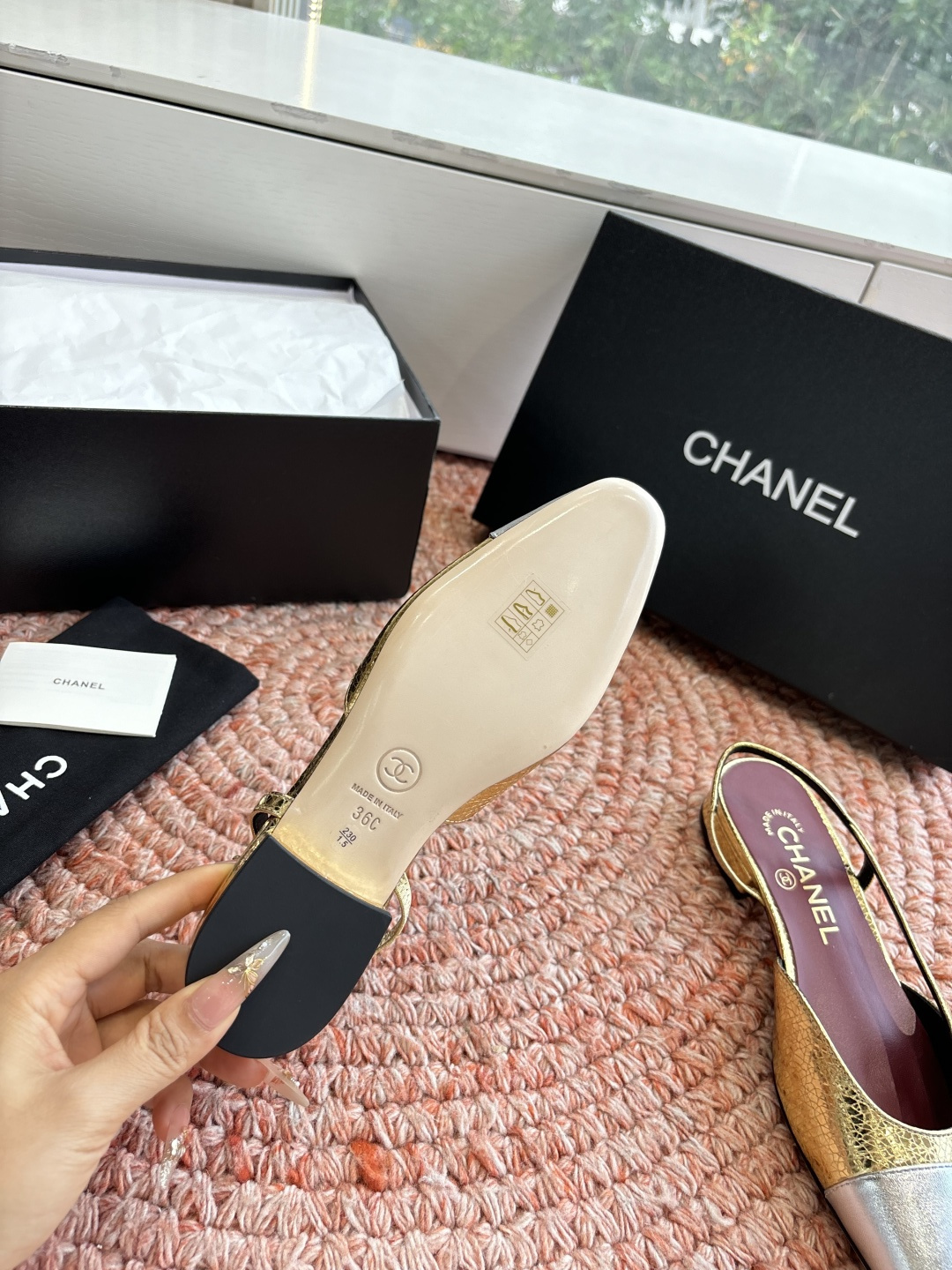 🌾G233所见即所得代购级CHANE*2026小香奈儿早春爆品玛丽珍包头单鞋凉鞋妥妥的自留款！！比经典款