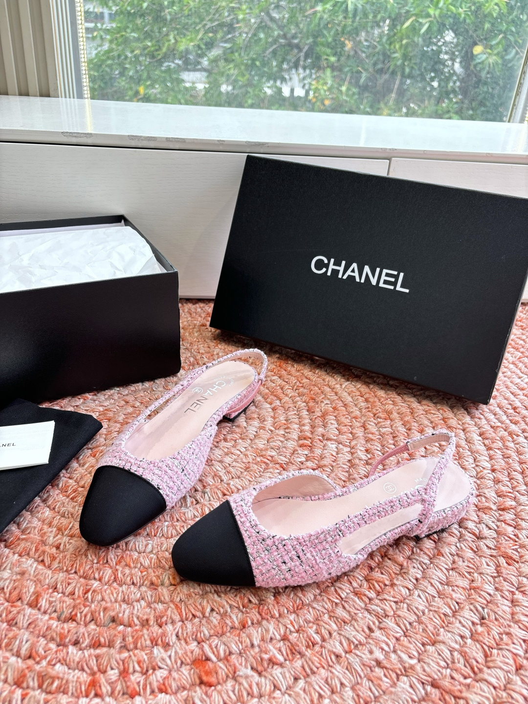 🌾G233所见即所得代购级CHANE*2026小香奈儿早春爆品玛丽珍包头单鞋凉鞋妥妥的自留款！！比经典款