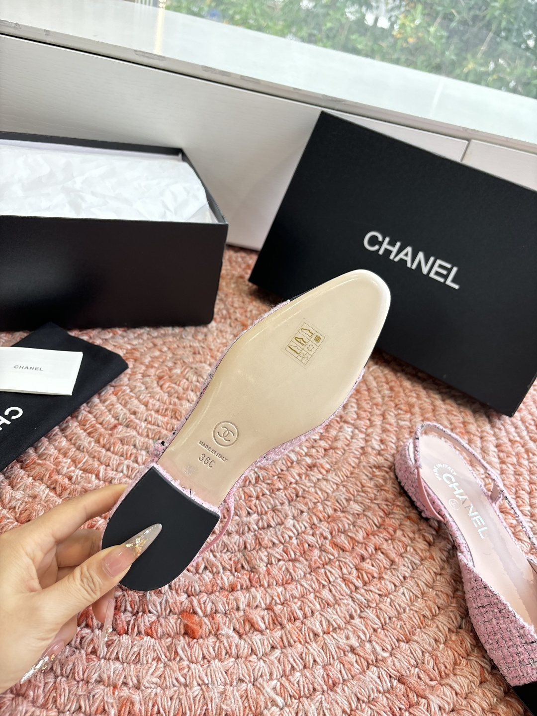 🌾G233所见即所得代购级CHANE*2026小香奈儿早春爆品玛丽珍包头单鞋凉鞋妥妥的自留款！！比经典款