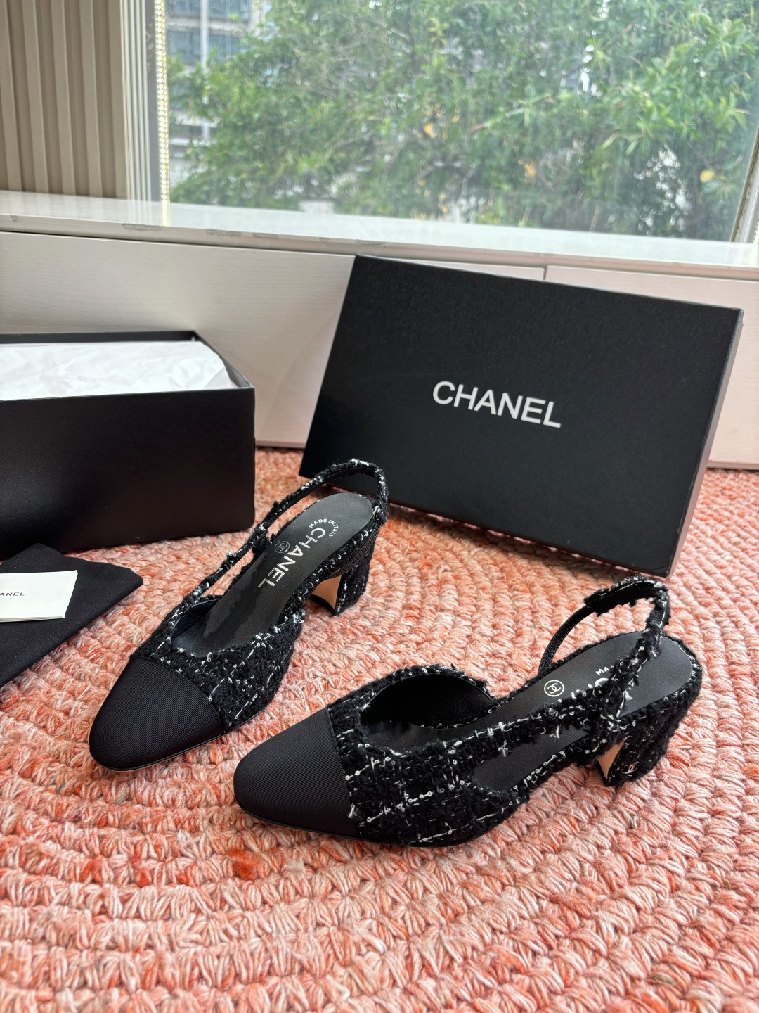 🌾G233所见即所得代购级CHANE*2026小香奈儿早春爆品玛丽珍包头单鞋凉鞋妥妥的自留款！！比经典款