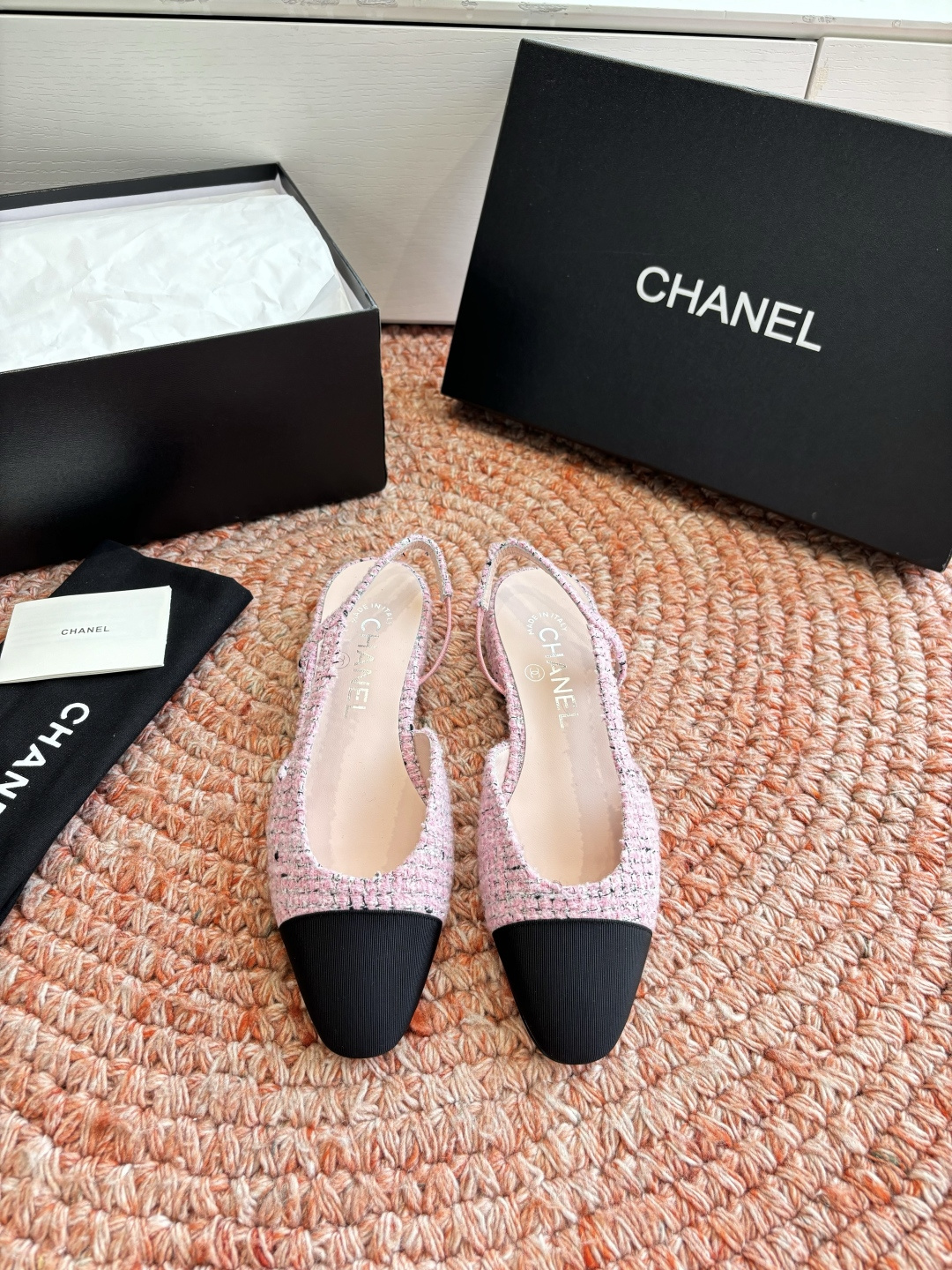 🌾G233所见即所得代购级CHANE*2026小香奈儿早春爆品玛丽珍包头单鞋凉鞋妥妥的自留款！！比经典款