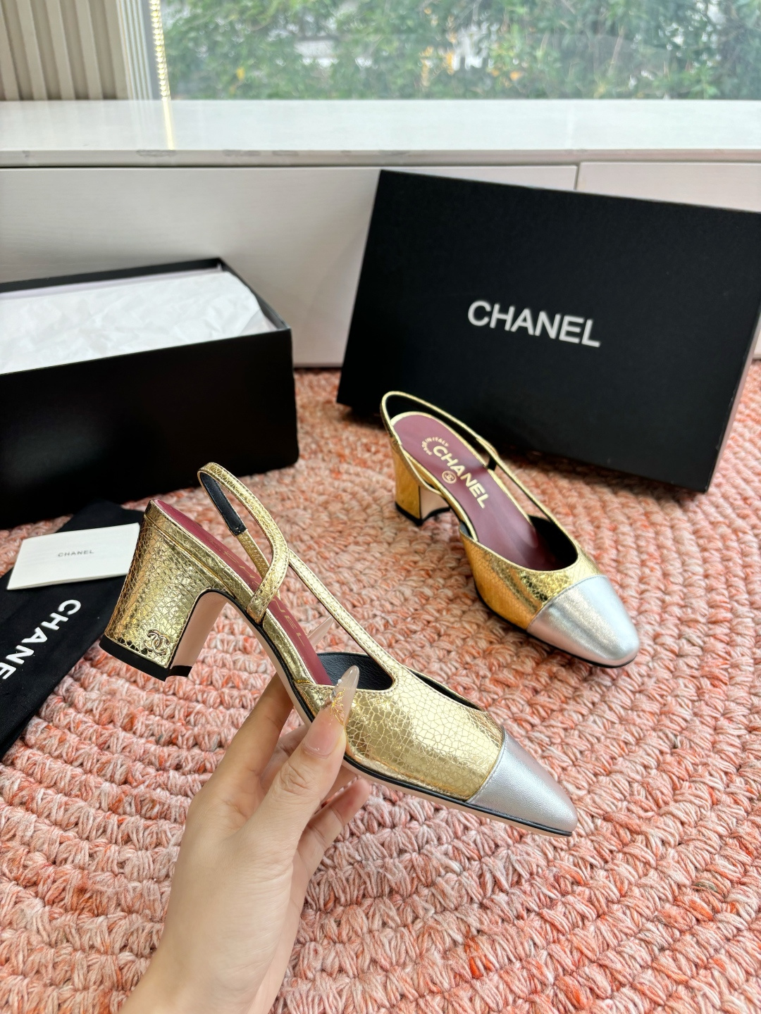 🌾G233所见即所得代购级CHANE*2026小香奈儿早春爆品玛丽珍包头单鞋凉鞋妥妥的自留款！！比经典款