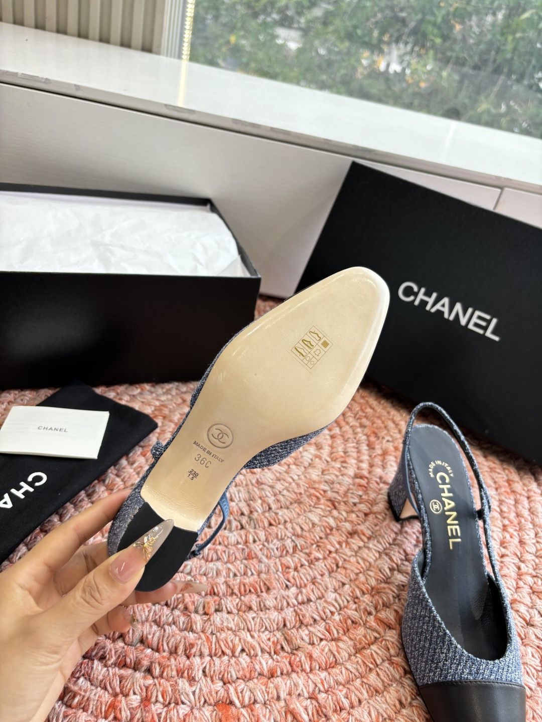 🌾G233所见即所得代购级CHANE*2026小香奈儿早春爆品玛丽珍包头单鞋凉鞋妥妥的自留款！！比经典款