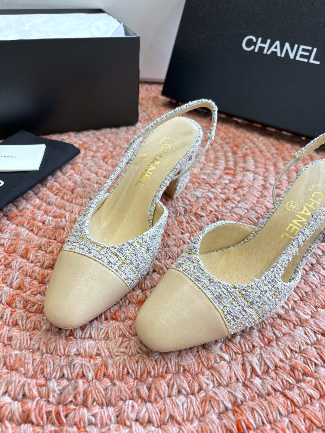 🌾G233所见即所得代购级CHANE*2026小香奈儿早春爆品玛丽珍包头单鞋凉鞋妥妥的自留款！！比经典款