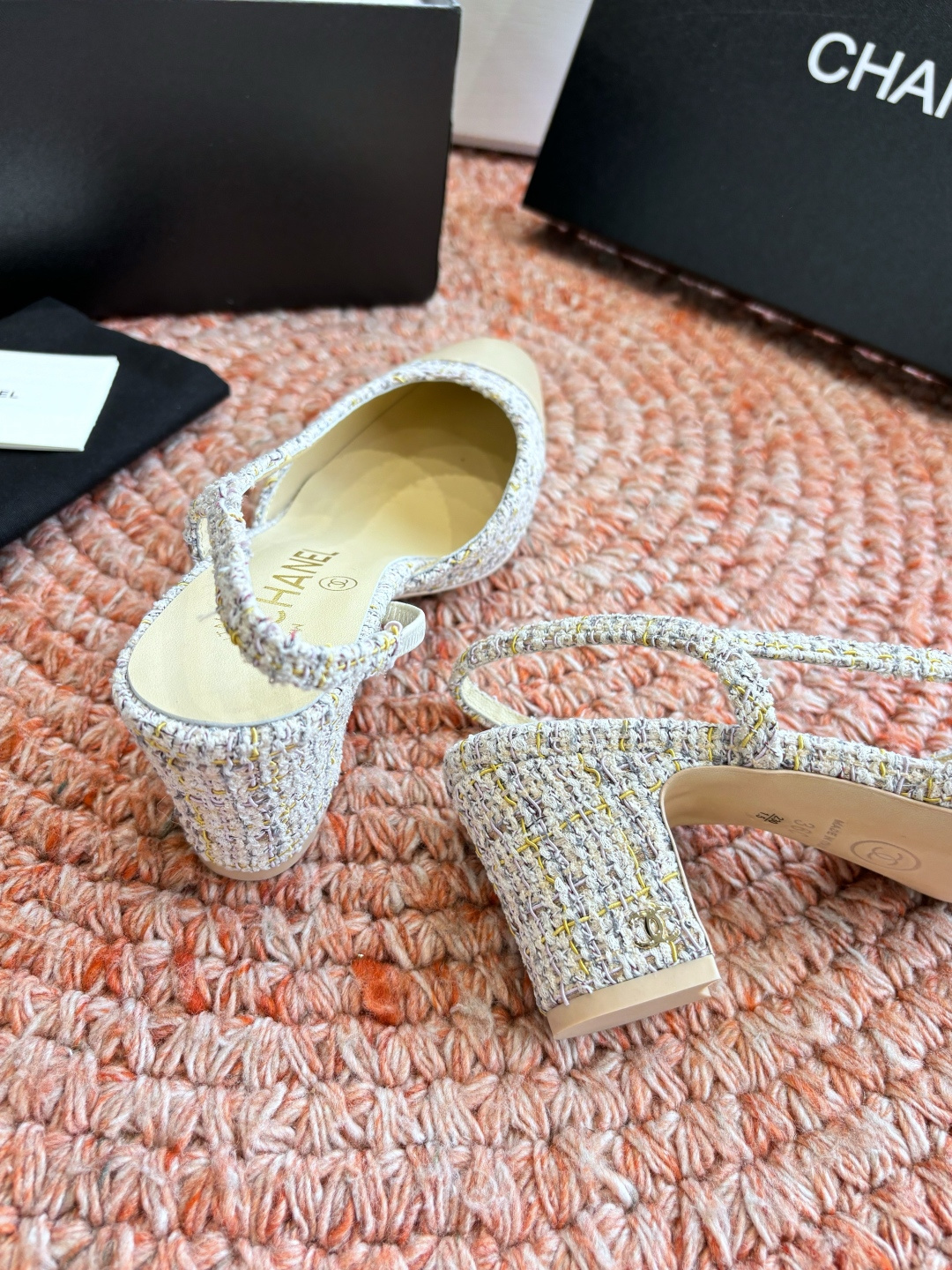 🌾G233所见即所得代购级CHANE*2026小香奈儿早春爆品玛丽珍包头单鞋凉鞋妥妥的自留款！！比经典款