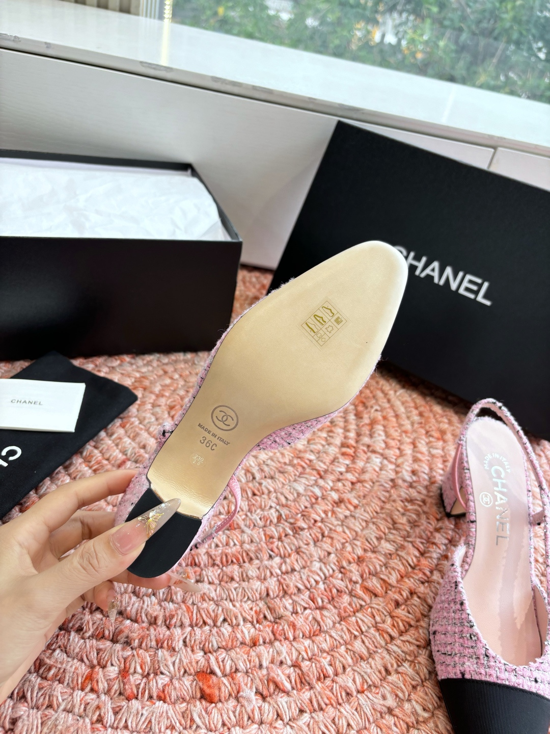 🌾G233所见即所得代购级CHANE*2026小香奈儿早春爆品玛丽珍包头单鞋凉鞋妥妥的自留款！！比经典款
