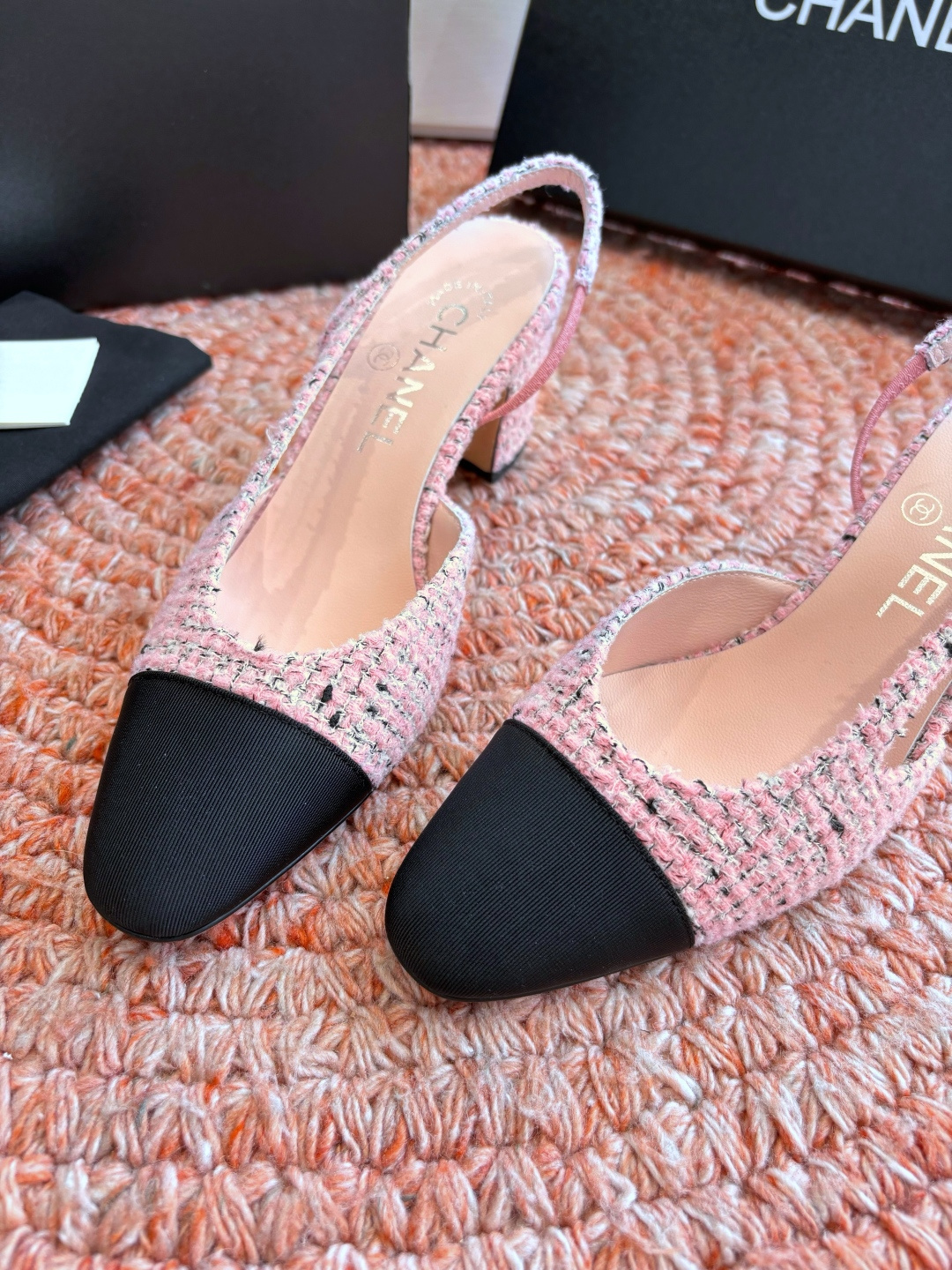 🌾G233所见即所得代购级CHANE*2026小香奈儿早春爆品玛丽珍包头单鞋凉鞋妥妥的自留款！！比经典款