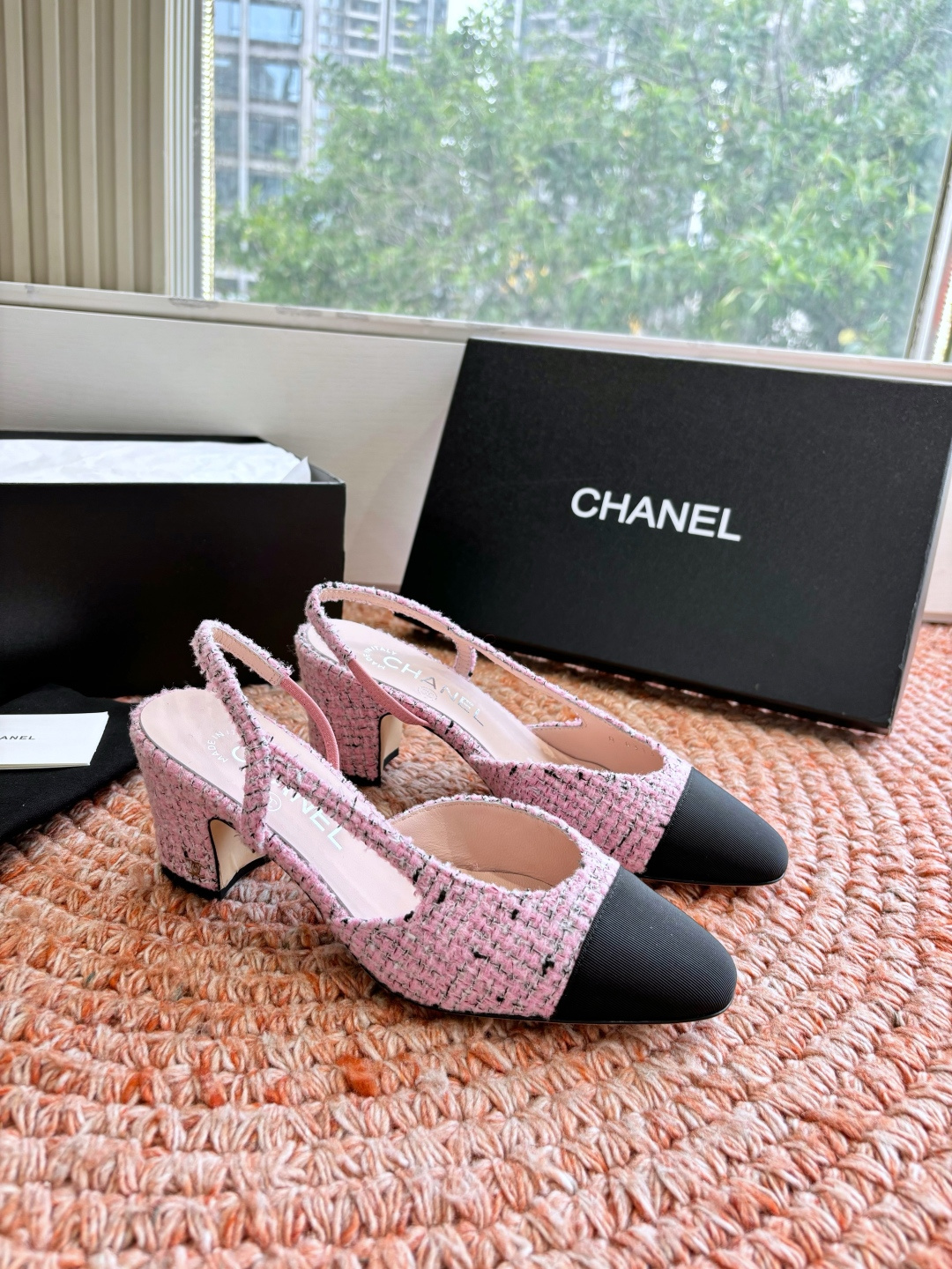 🌾G233所见即所得代购级CHANE*2026小香奈儿早春爆品玛丽珍包头单鞋凉鞋妥妥的自留款！！比经典款