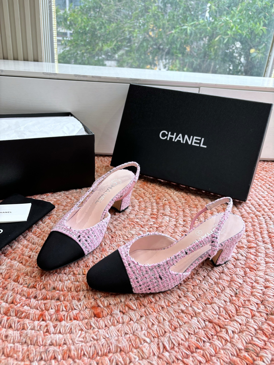 🌾G233所见即所得代购级CHANE*2026小香奈儿早春爆品玛丽珍包头单鞋凉鞋妥妥的自留款！！比经典款