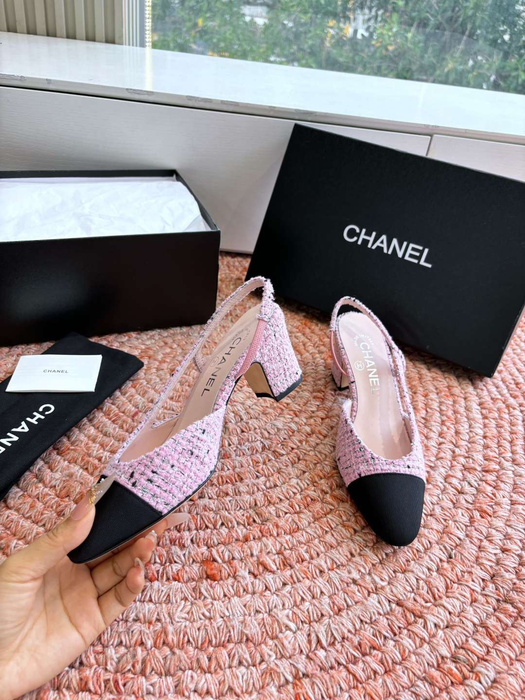🌾G233所见即所得代购级CHANE*2026小香奈儿早春爆品玛丽珍包头单鞋凉鞋妥妥的自留款！！比经典款