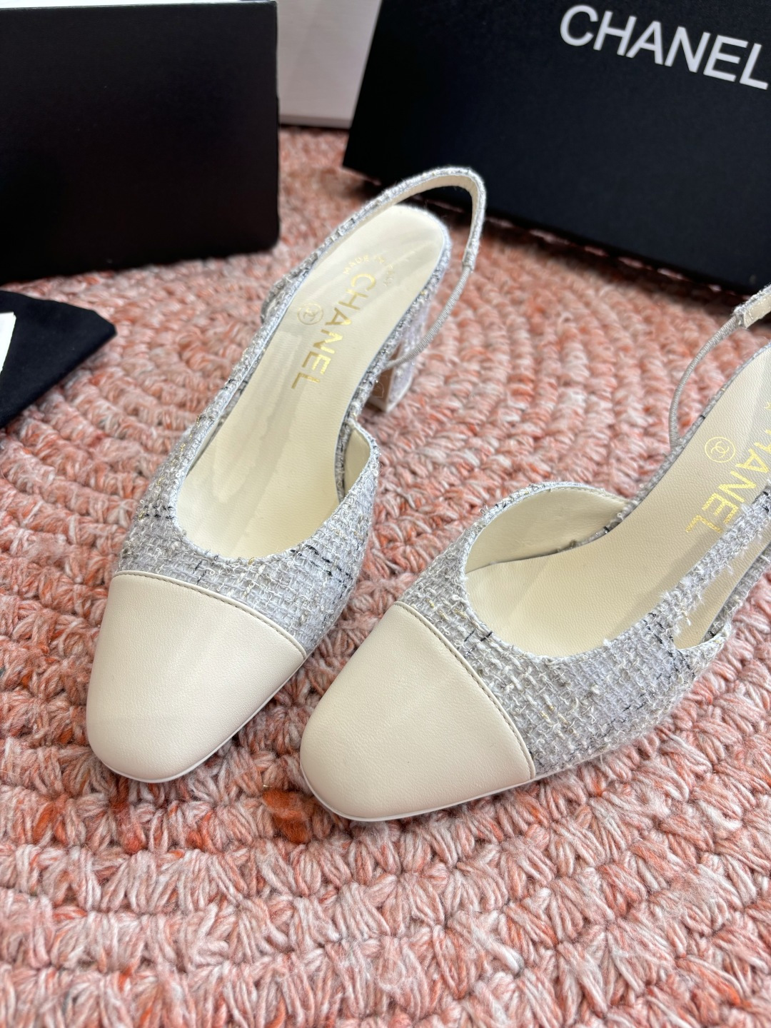 🌾G233所见即所得代购级CHANE*2026小香奈儿早春爆品玛丽珍包头单鞋凉鞋妥妥的自留款！！比经典款