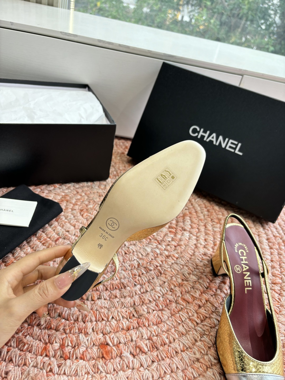 🌾G233所见即所得代购级CHANE*2026小香奈儿早春爆品玛丽珍包头单鞋凉鞋妥妥的自留款！！比经典款