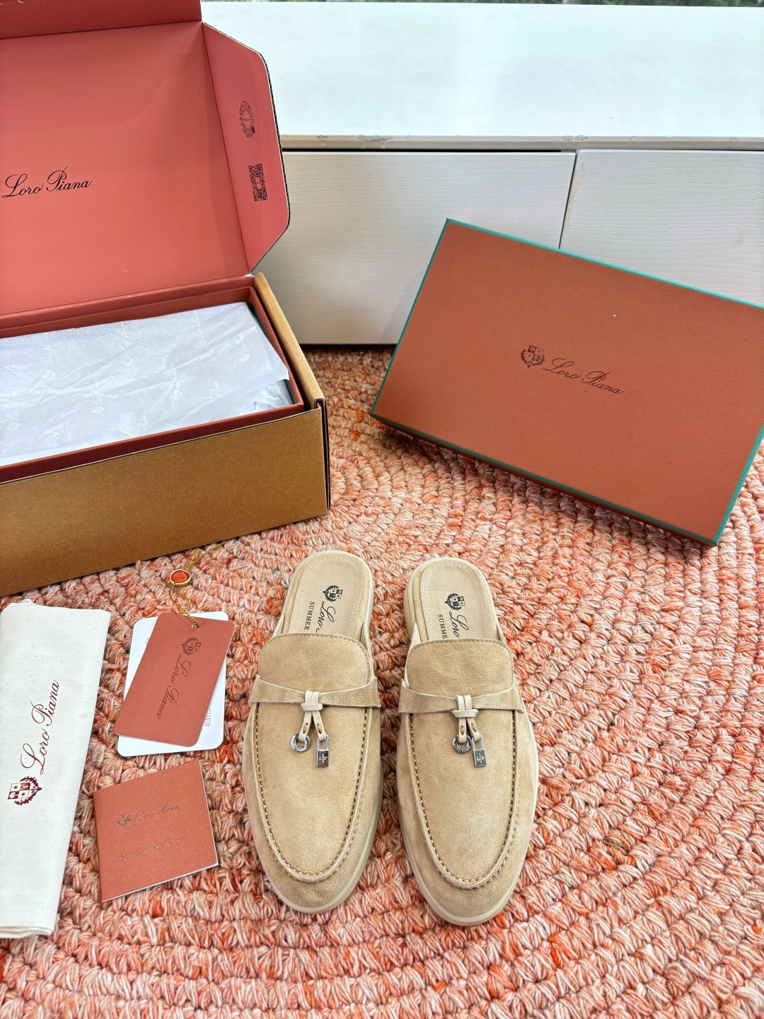 🌾G0286专柜原单品质所见即所得Loro Pian*经典爆款出品lp顶级版本 英伦流苏平底乐福鞋原来这