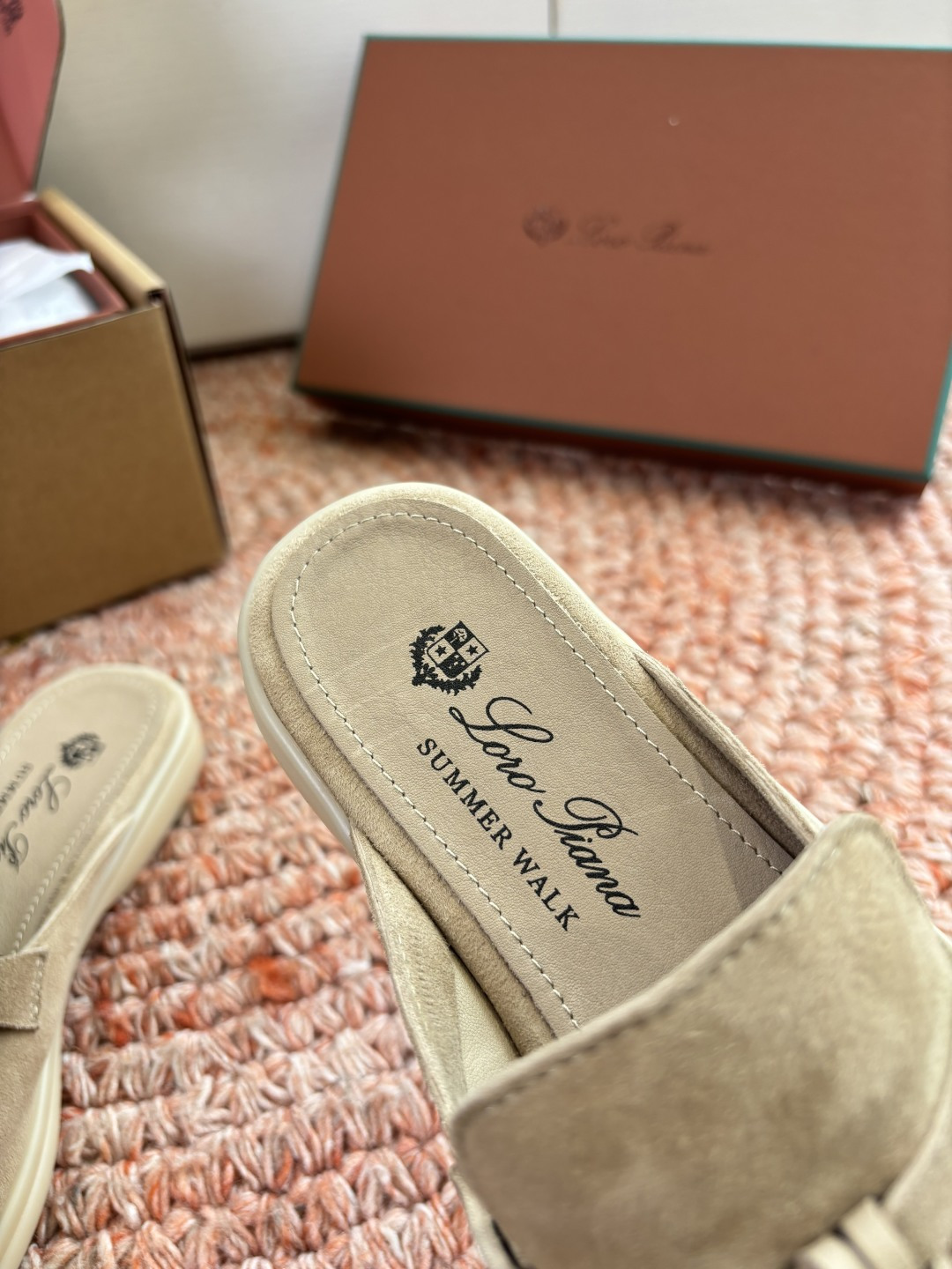 🌾G0286专柜原单品质所见即所得Loro Pian*经典爆款出品lp顶级版本 英伦流苏平底乐福鞋原来这