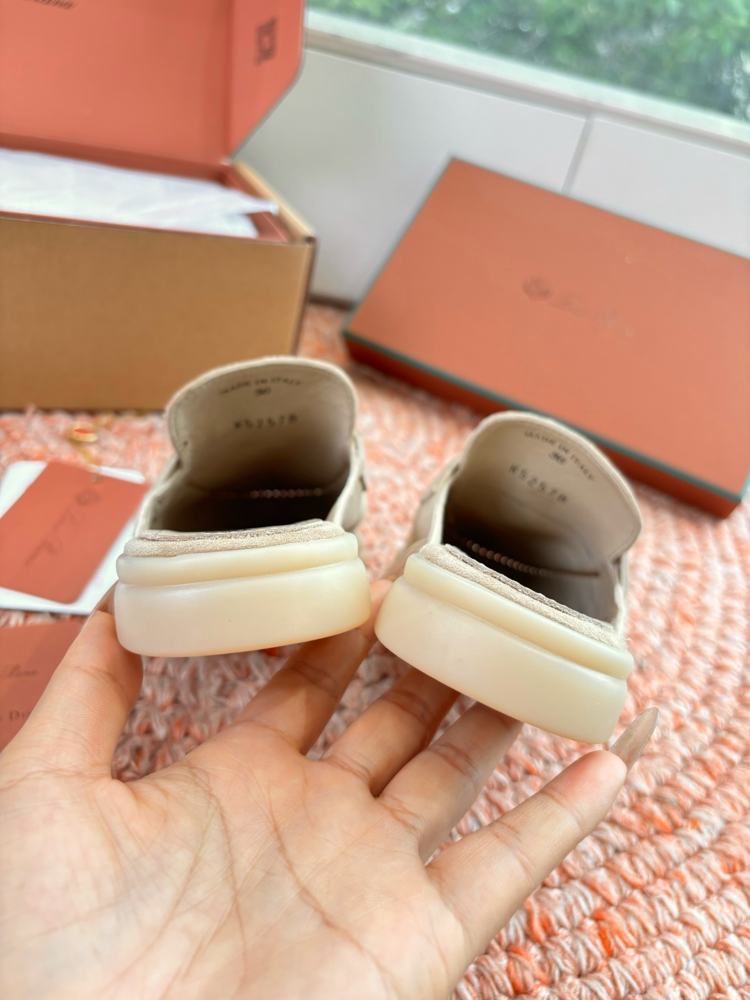 🌾G0286专柜原单品质所见即所得Loro Pian*经典爆款出品lp顶级版本 英伦流苏平底乐福鞋原来这