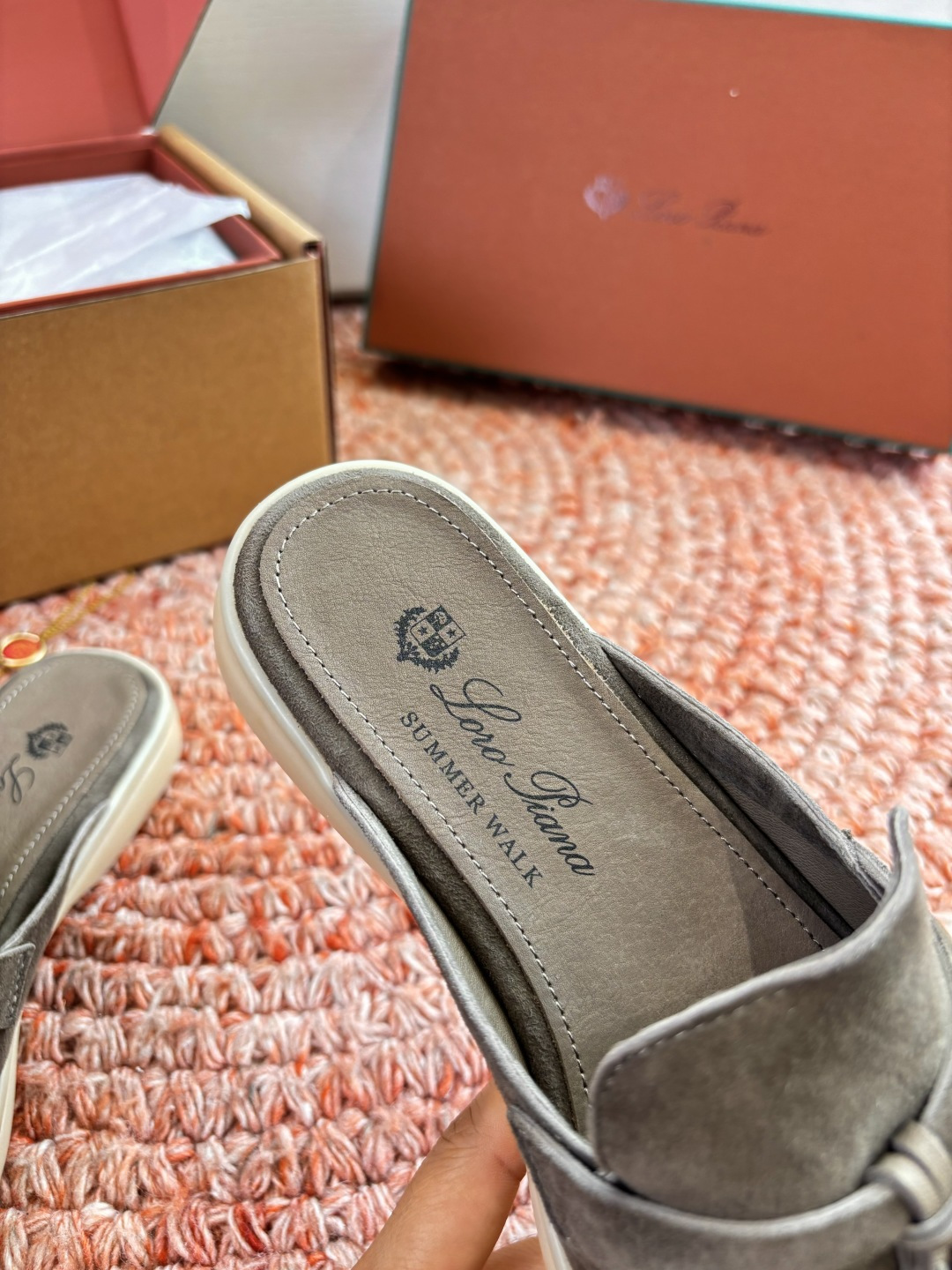 🌾G0286专柜原单品质所见即所得Loro Pian*经典爆款出品lp顶级版本 英伦流苏平底乐福鞋原来这