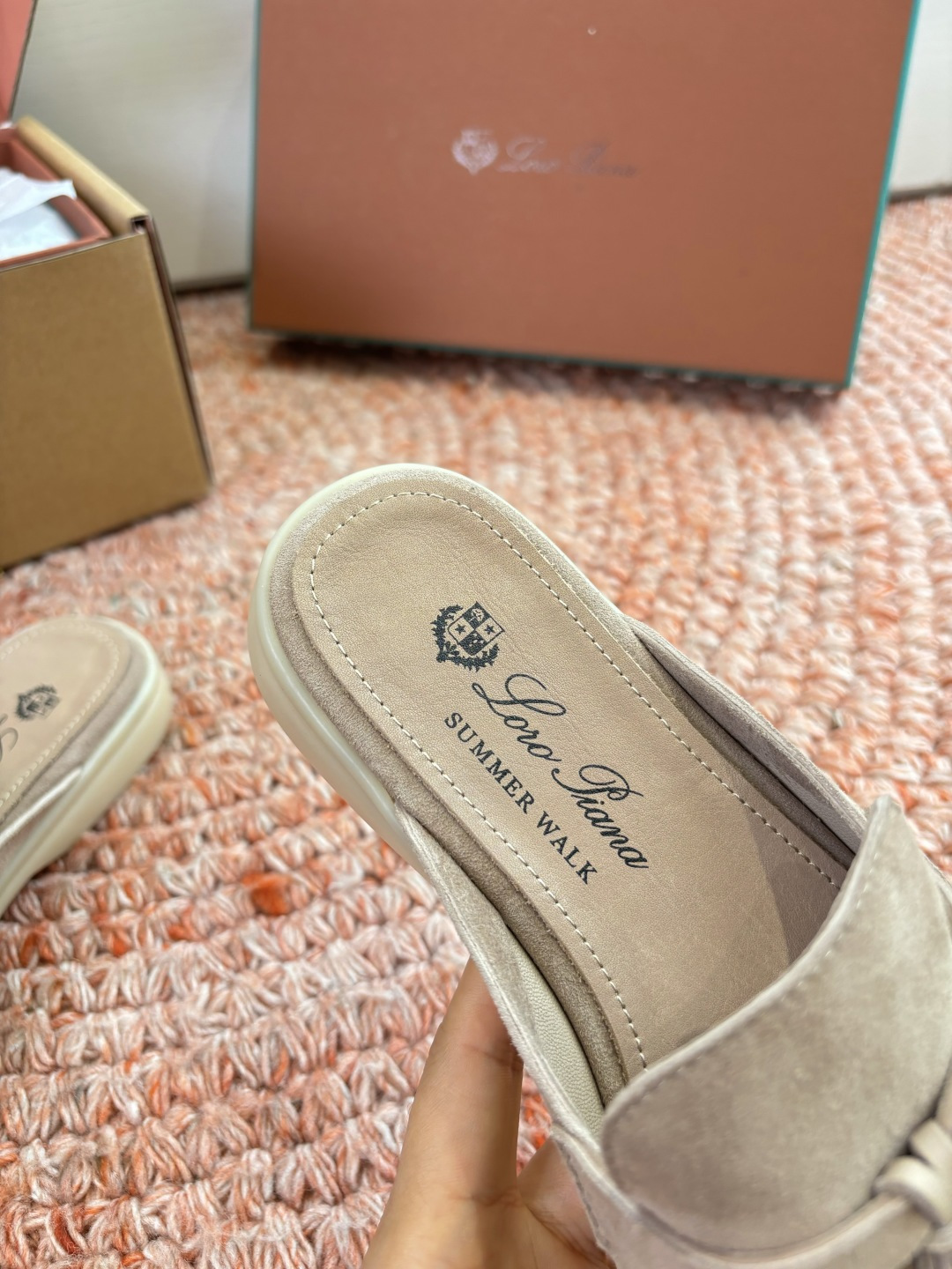 🌾G0286专柜原单品质所见即所得Loro Pian*经典爆款出品lp顶级版本 英伦流苏平底乐福鞋原来这