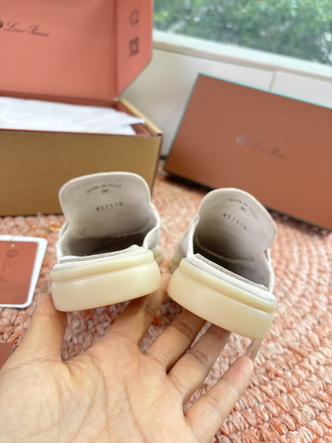 🌾G0286专柜原单品质所见即所得Loro Pian*经典爆款出品lp顶级版本 英伦流苏平底乐福鞋原来这