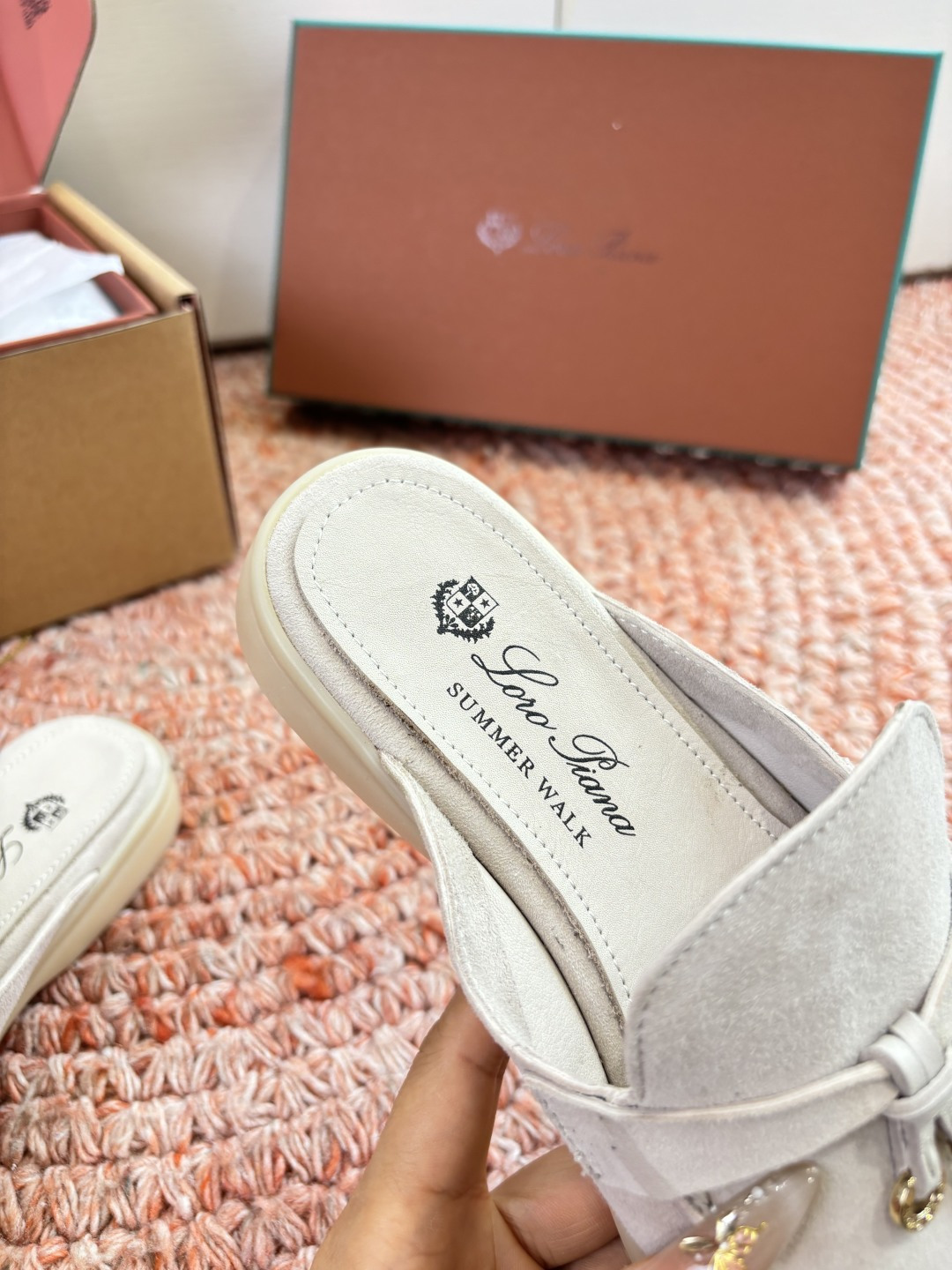 🌾G0286专柜原单品质所见即所得Loro Pian*经典爆款出品lp顶级版本 英伦流苏平底乐福鞋原来这