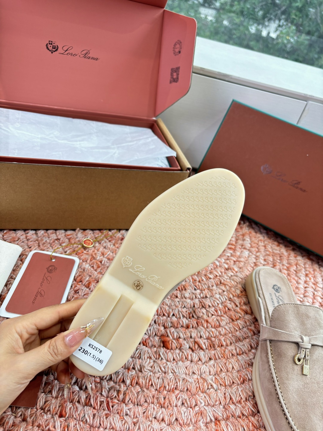 🌾G0286专柜原单品质所见即所得Loro Pian*经典爆款出品lp顶级版本 英伦流苏平底乐福鞋原来这