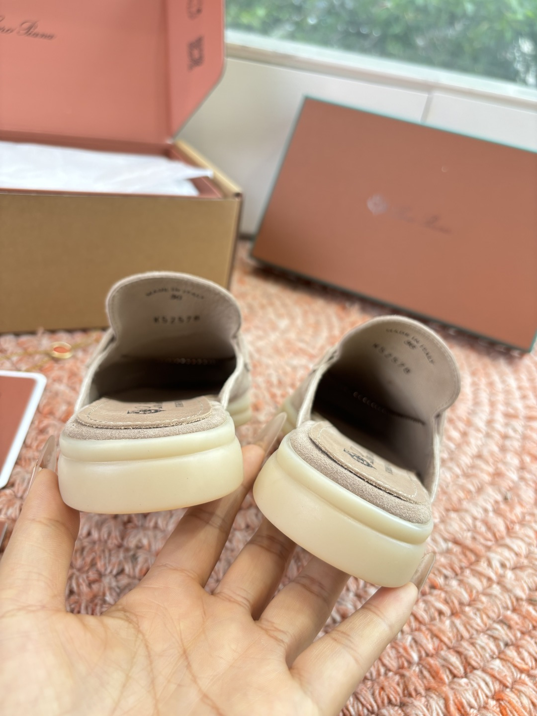 🌾G0286专柜原单品质所见即所得Loro Pian*经典爆款出品lp顶级版本 英伦流苏平底乐福鞋原来这